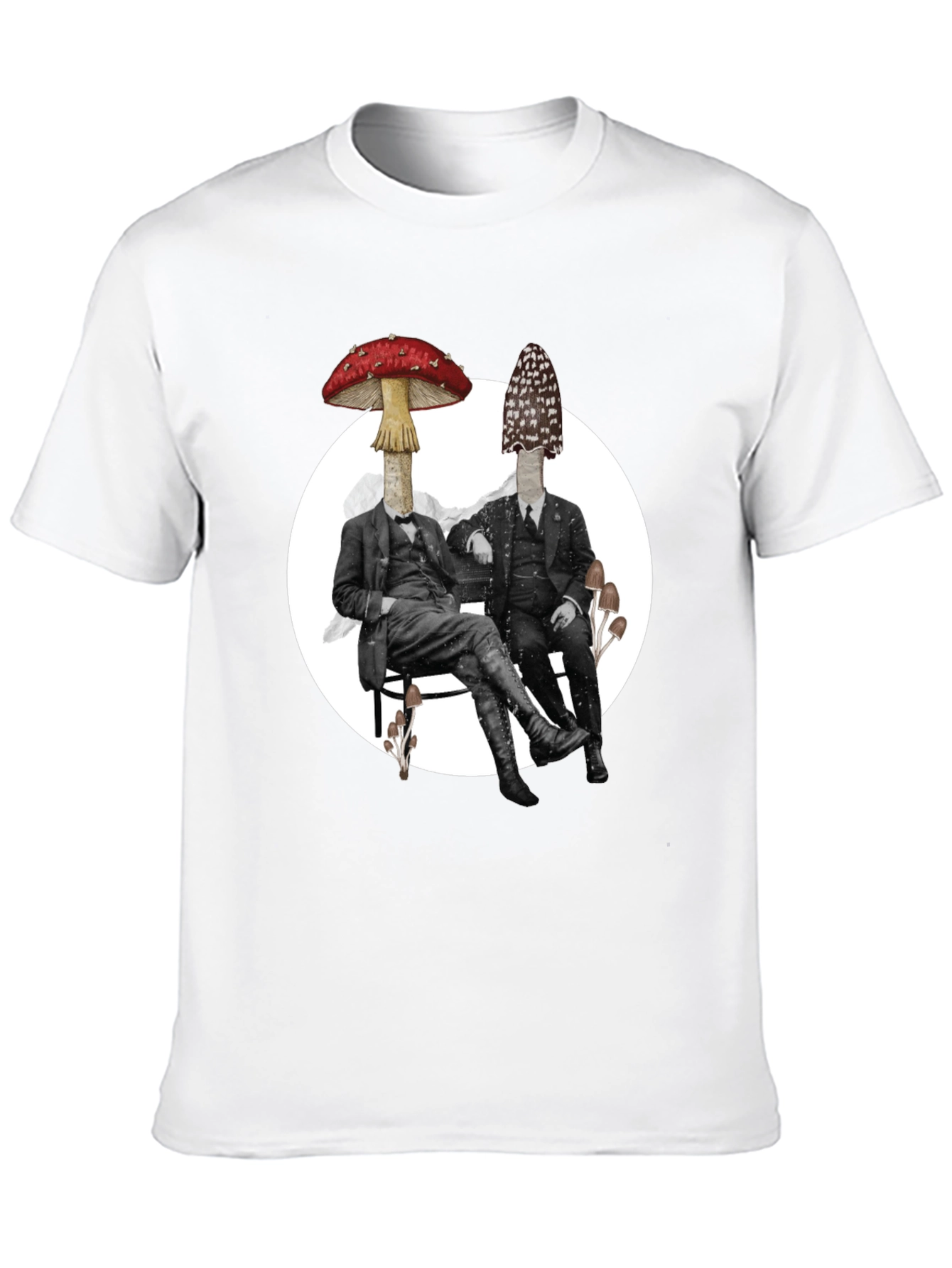 Mushroom Gentleman Graphic Tee