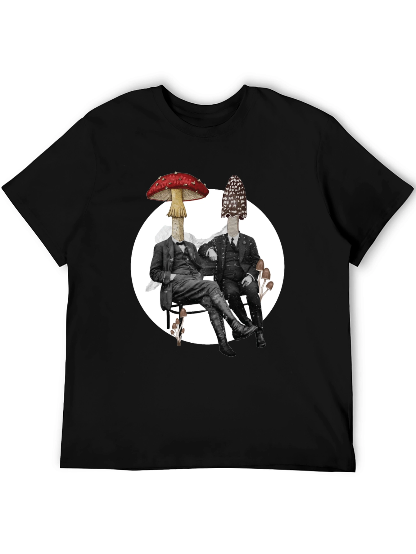 Mushroom Gentleman Graphic Tee