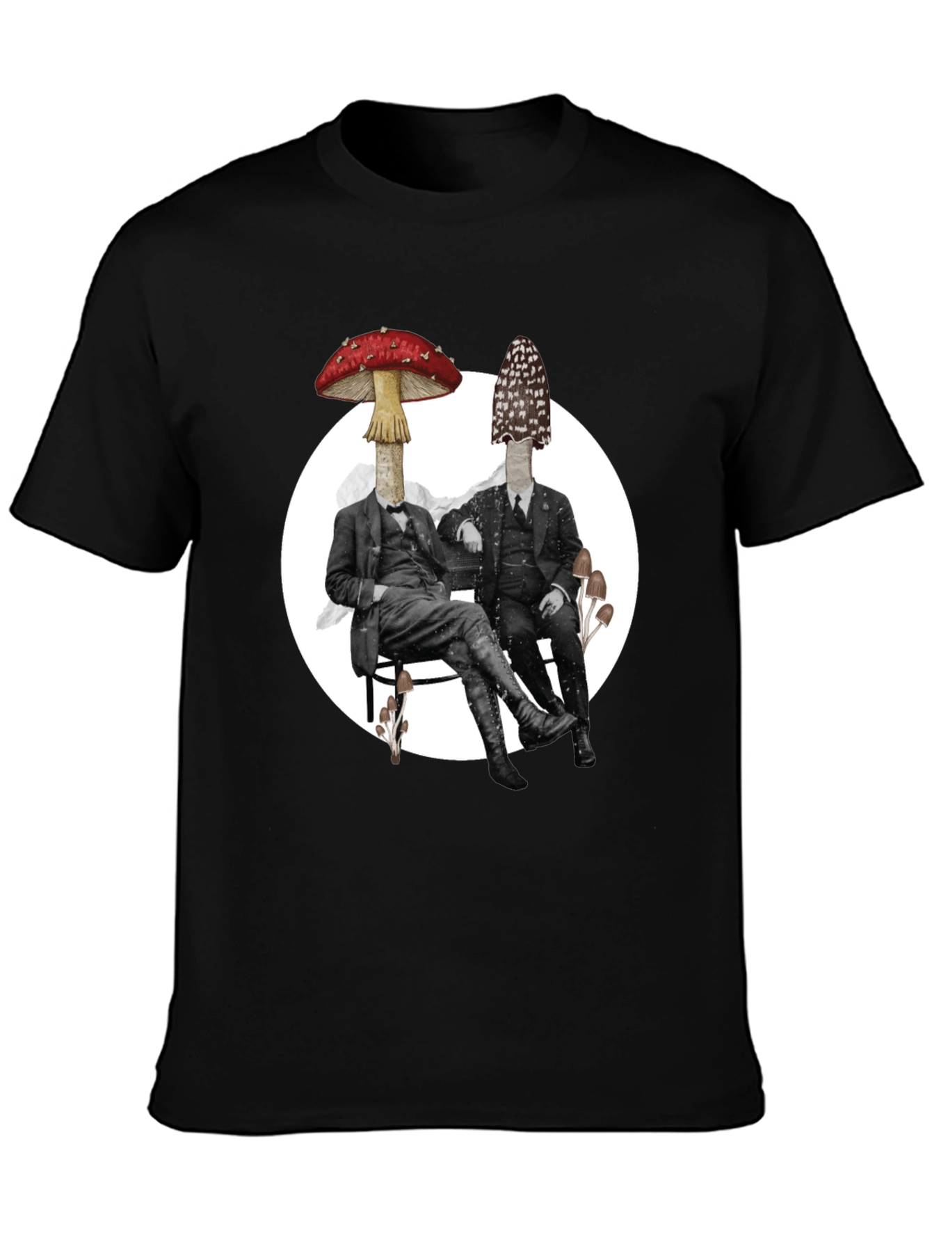 Mushroom Gentleman Graphic Tee