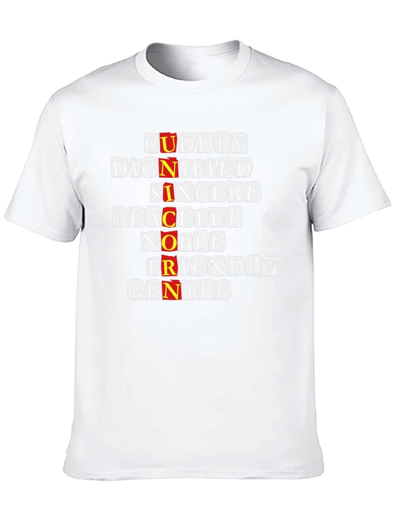 Unicorn Qualities Graphic T-Shirt