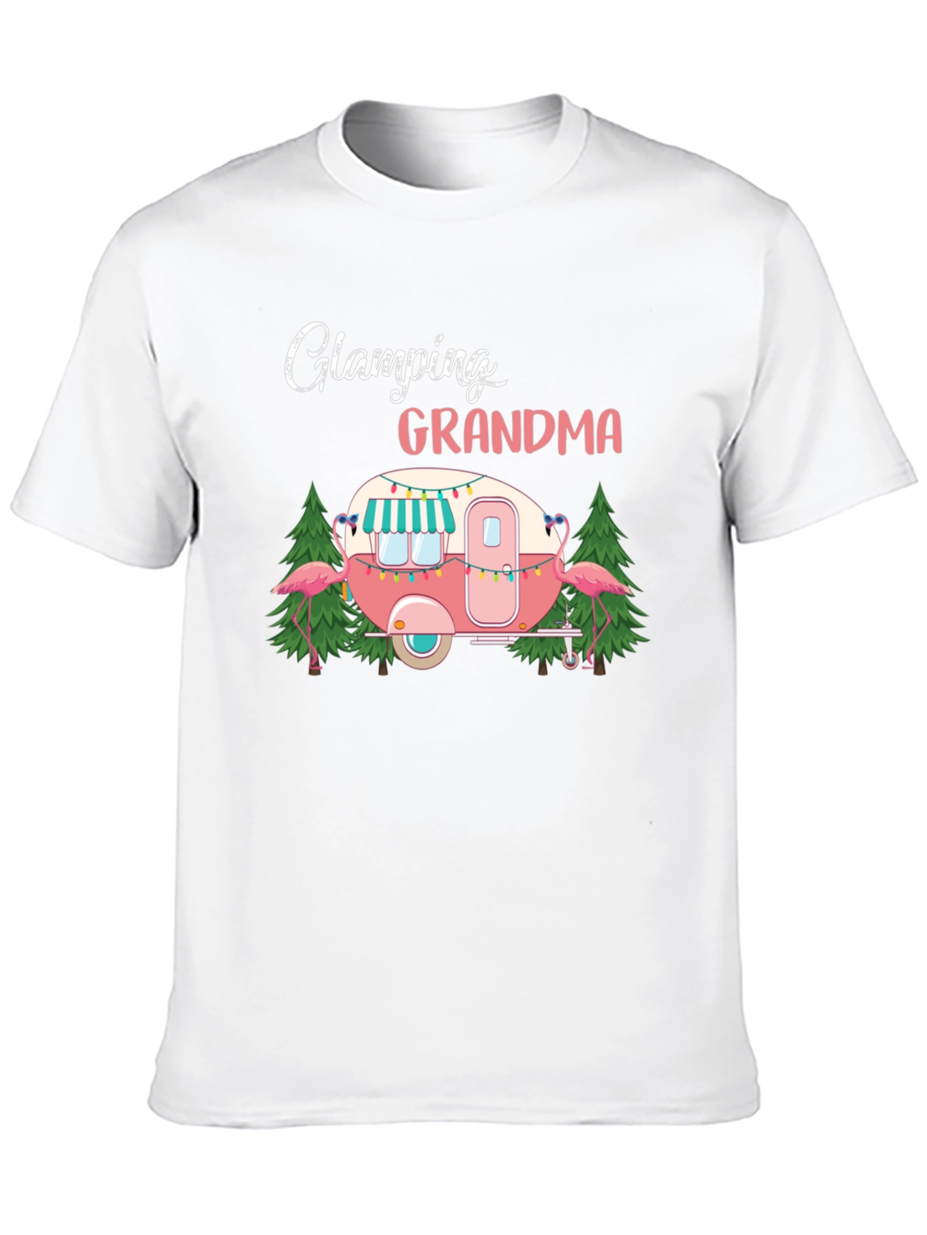 Glamping Grandma T-Shirt - Cute Camper Design