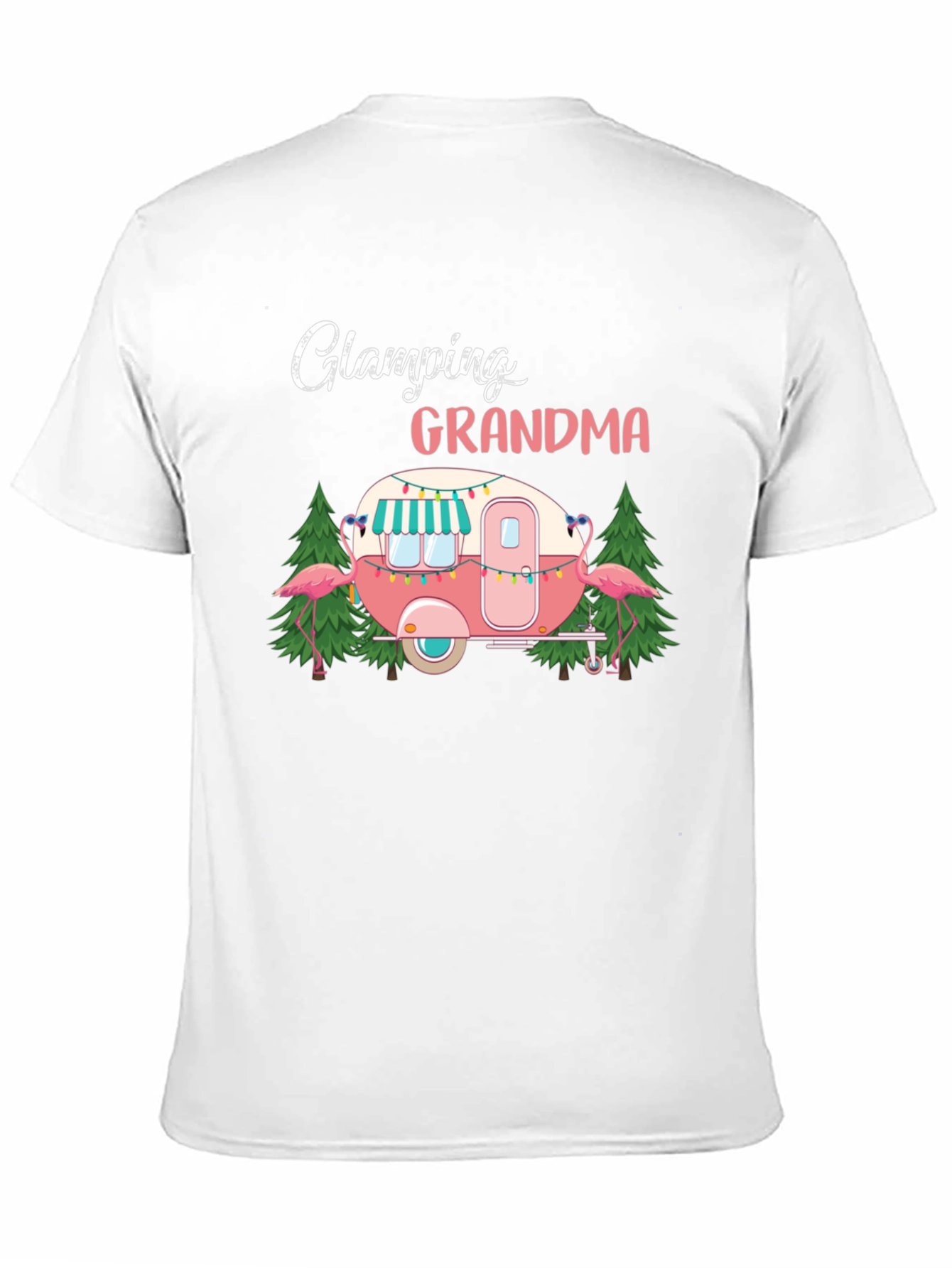Glamping Grandma T-Shirt - Cute Camper Design