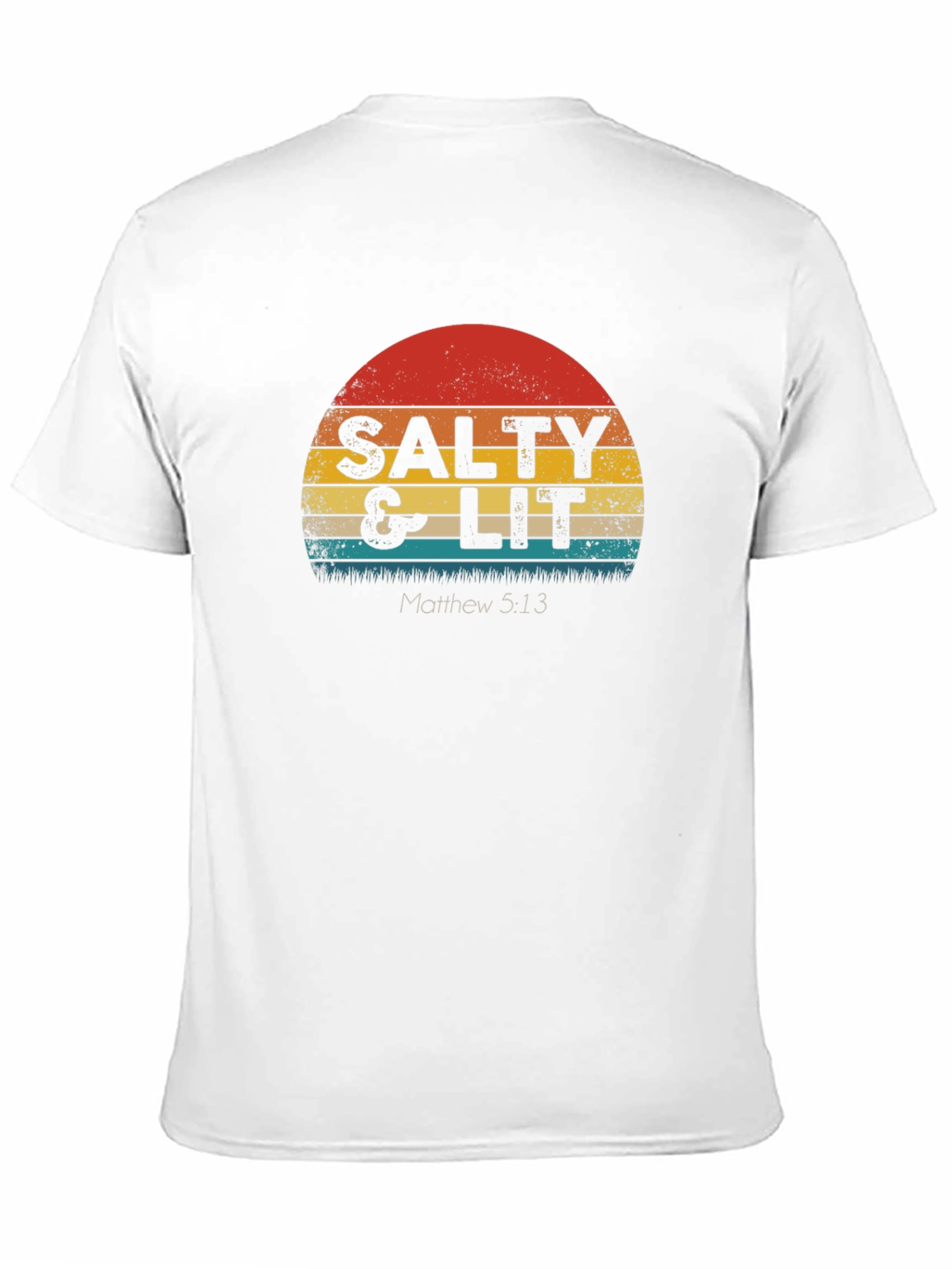 Salty & Lit Graphic T-Shirt - Trendy Religious Apparel