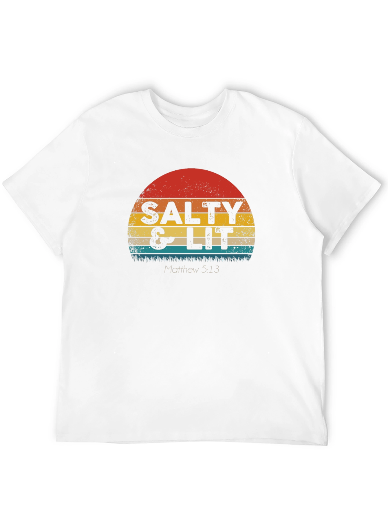 Salty & Lit Graphic T-Shirt - Trendy Religious Apparel