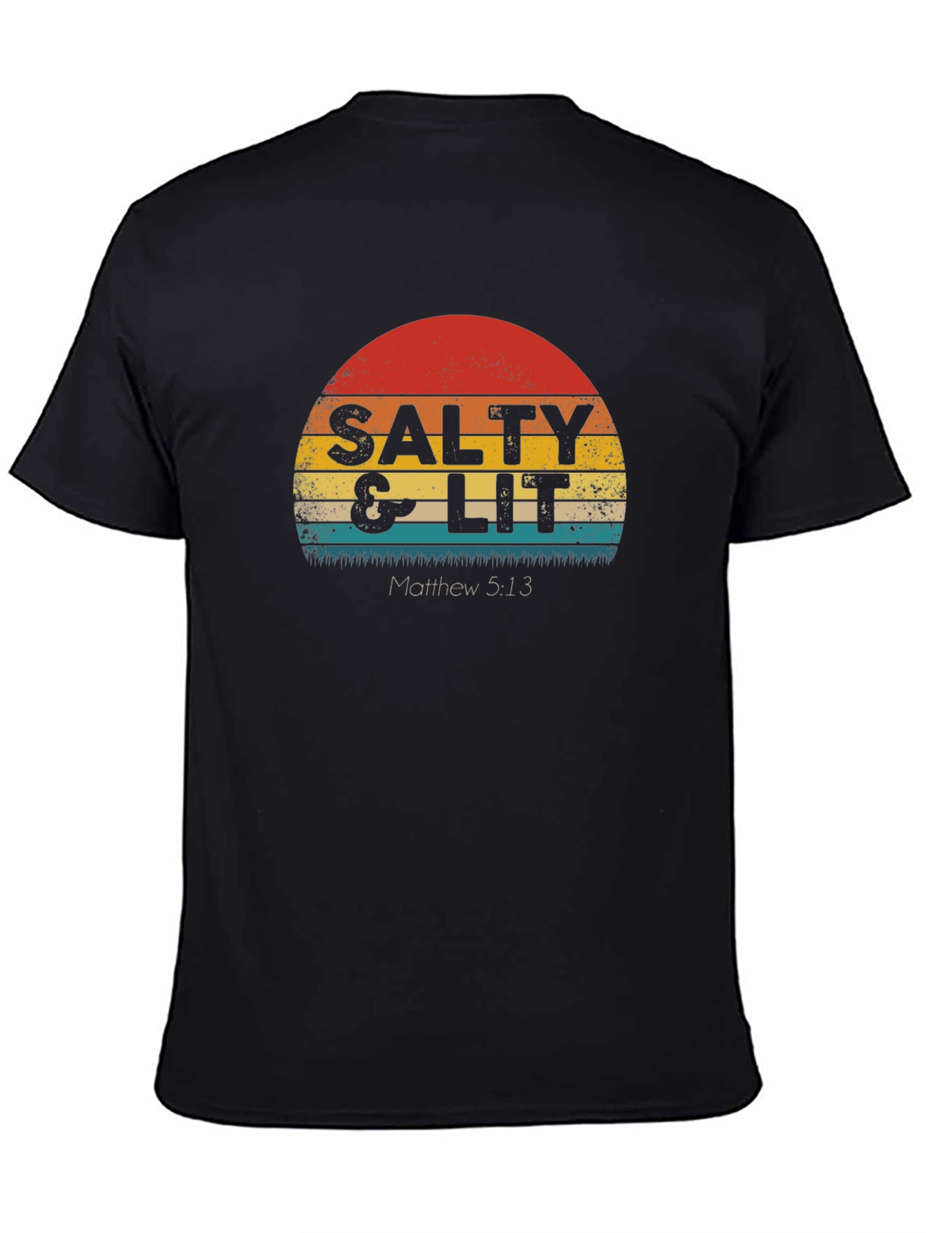 Salty & Lit Graphic T-Shirt - Trendy Religious Apparel
