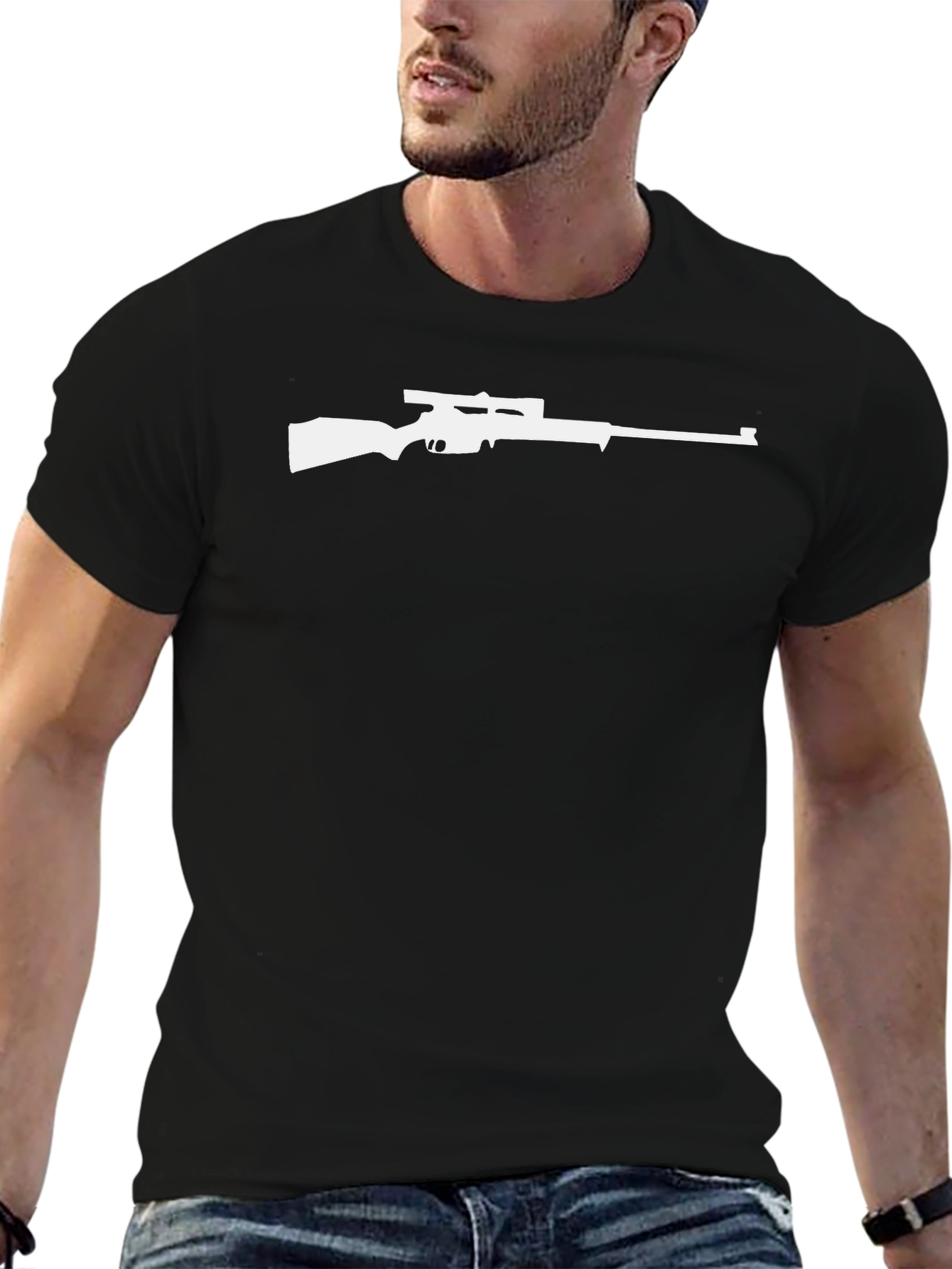 Rifle Graphic T-Shirt
