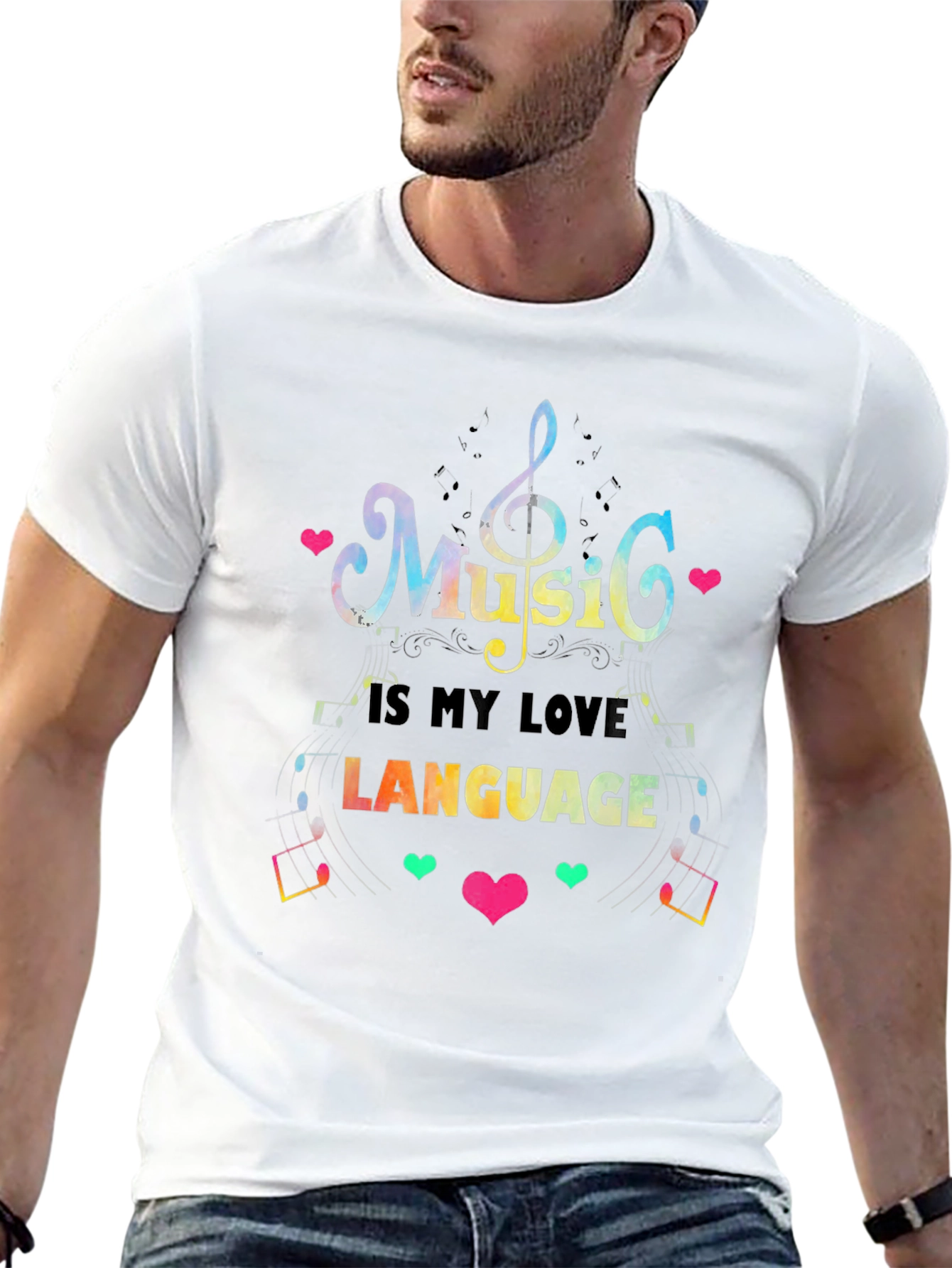 Music is my Love Language T-Shirt