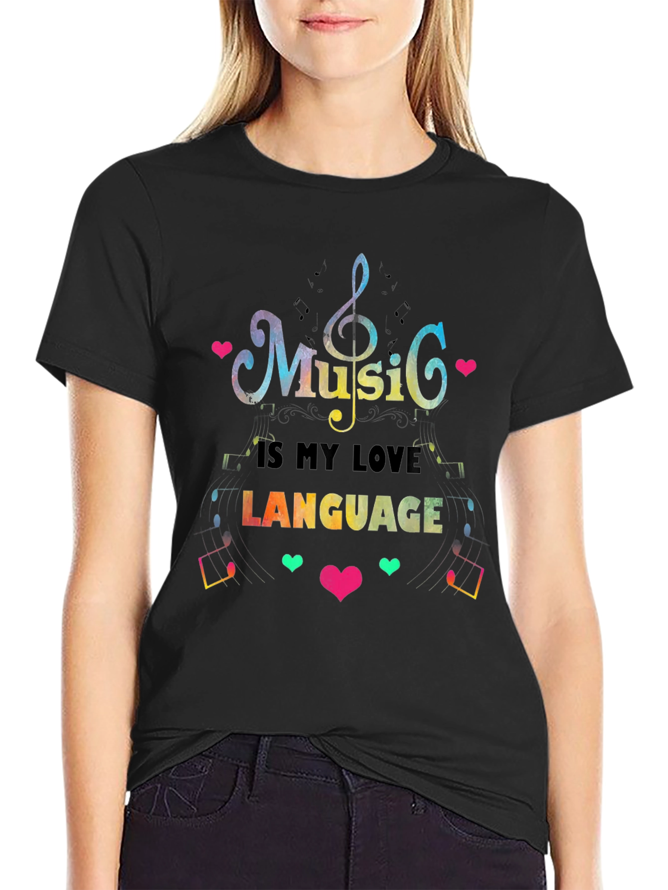 Music is my Love Language T-Shirt