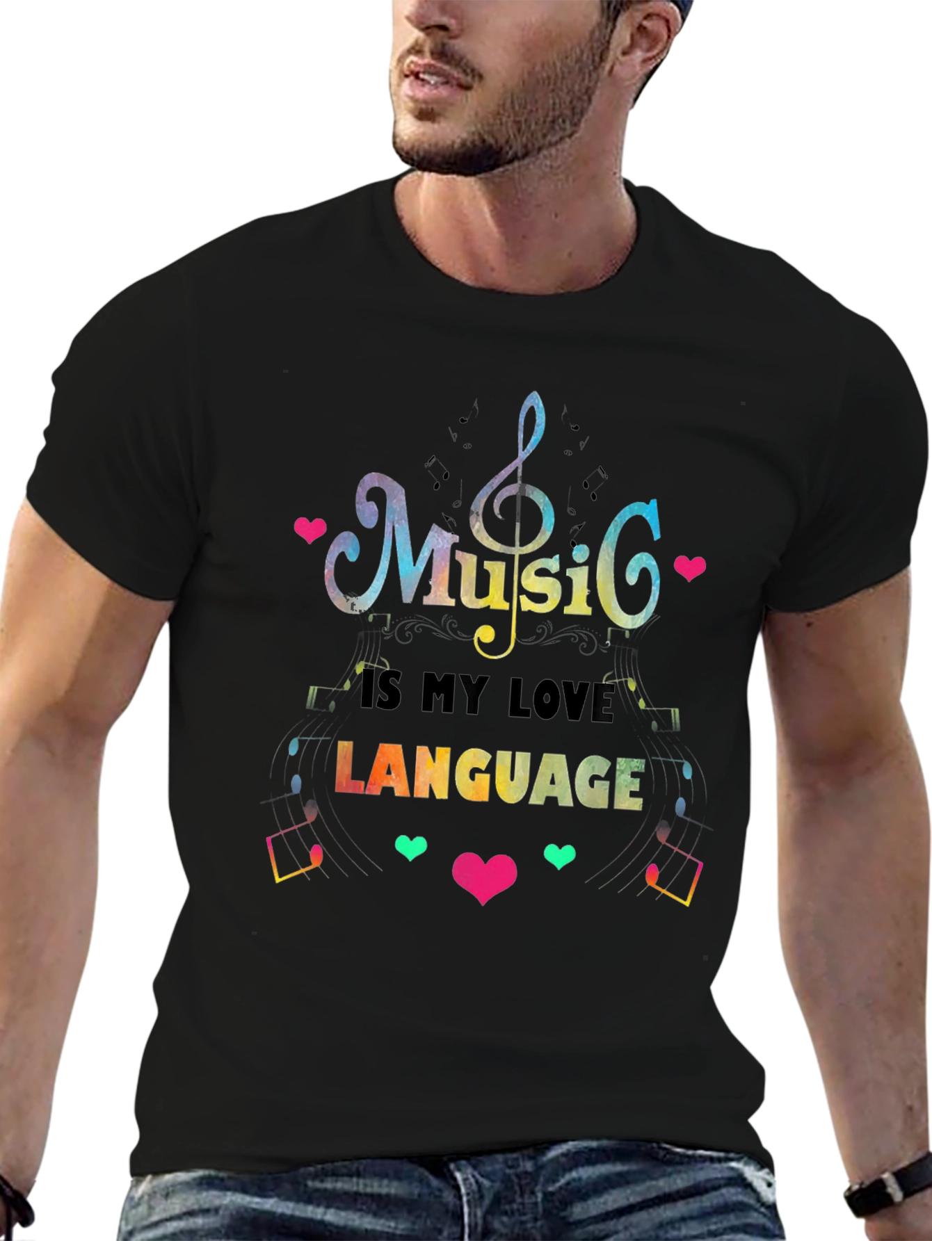 Music is my Love Language T-Shirt
