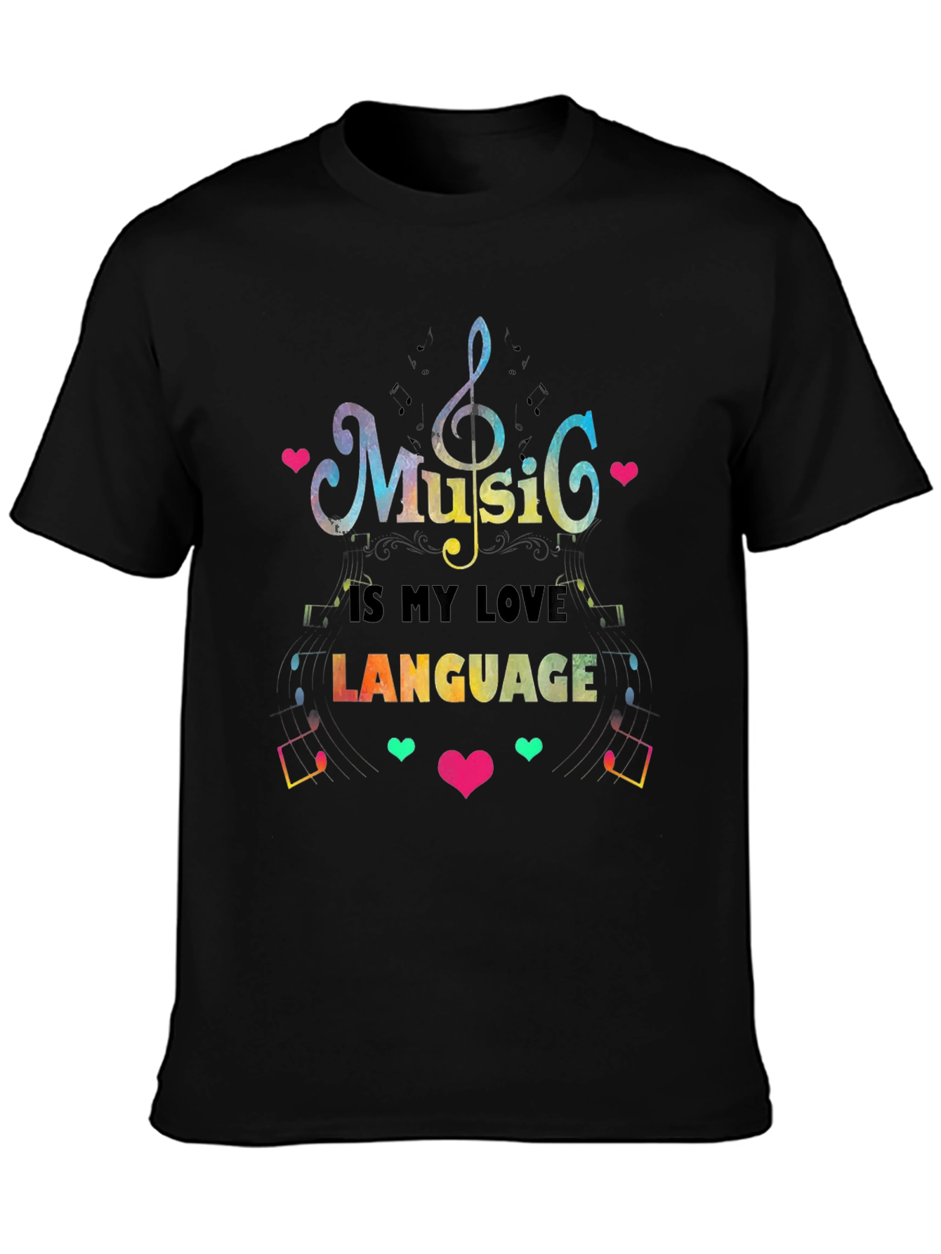 Music is my Love Language T-Shirt