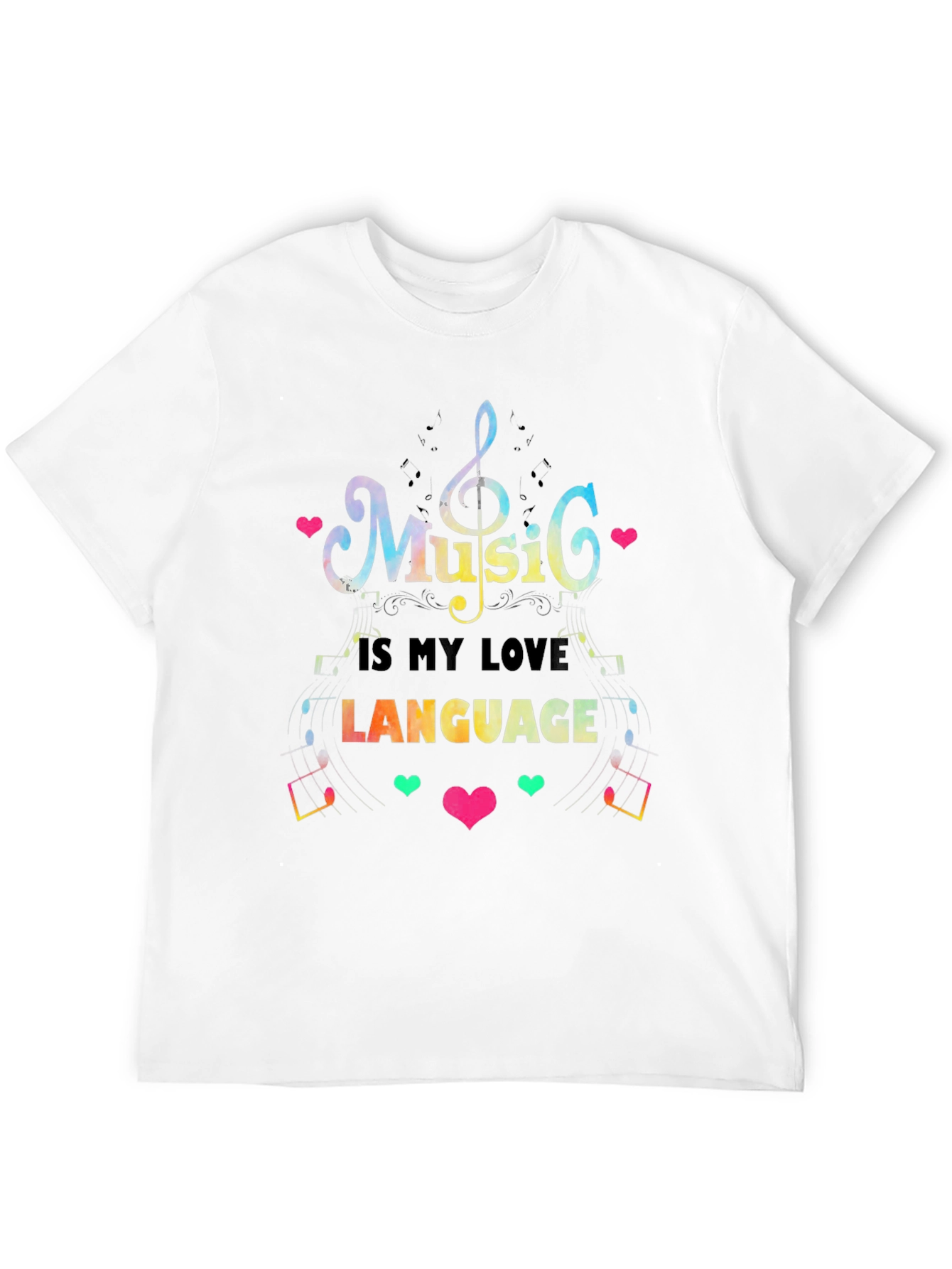 Music is my Love Language T-Shirt
