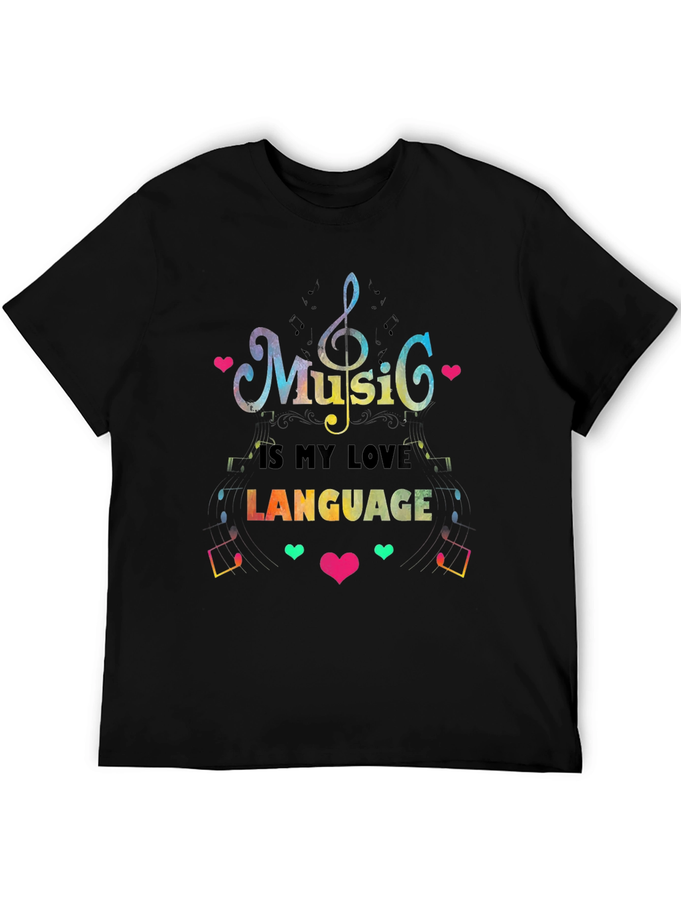 Music is my Love Language T-Shirt