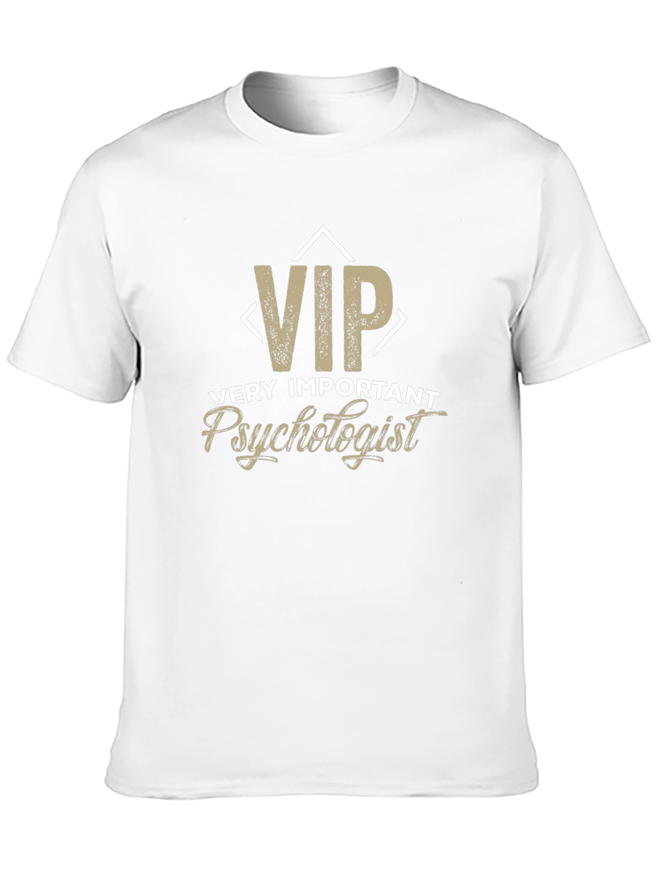 VIP Very Important Psychologist Black T-Shirt