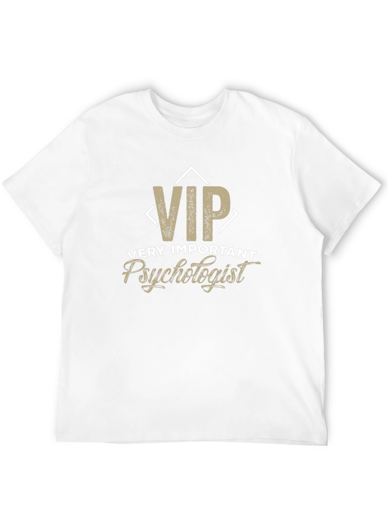 VIP Very Important Psychologist Black T-Shirt