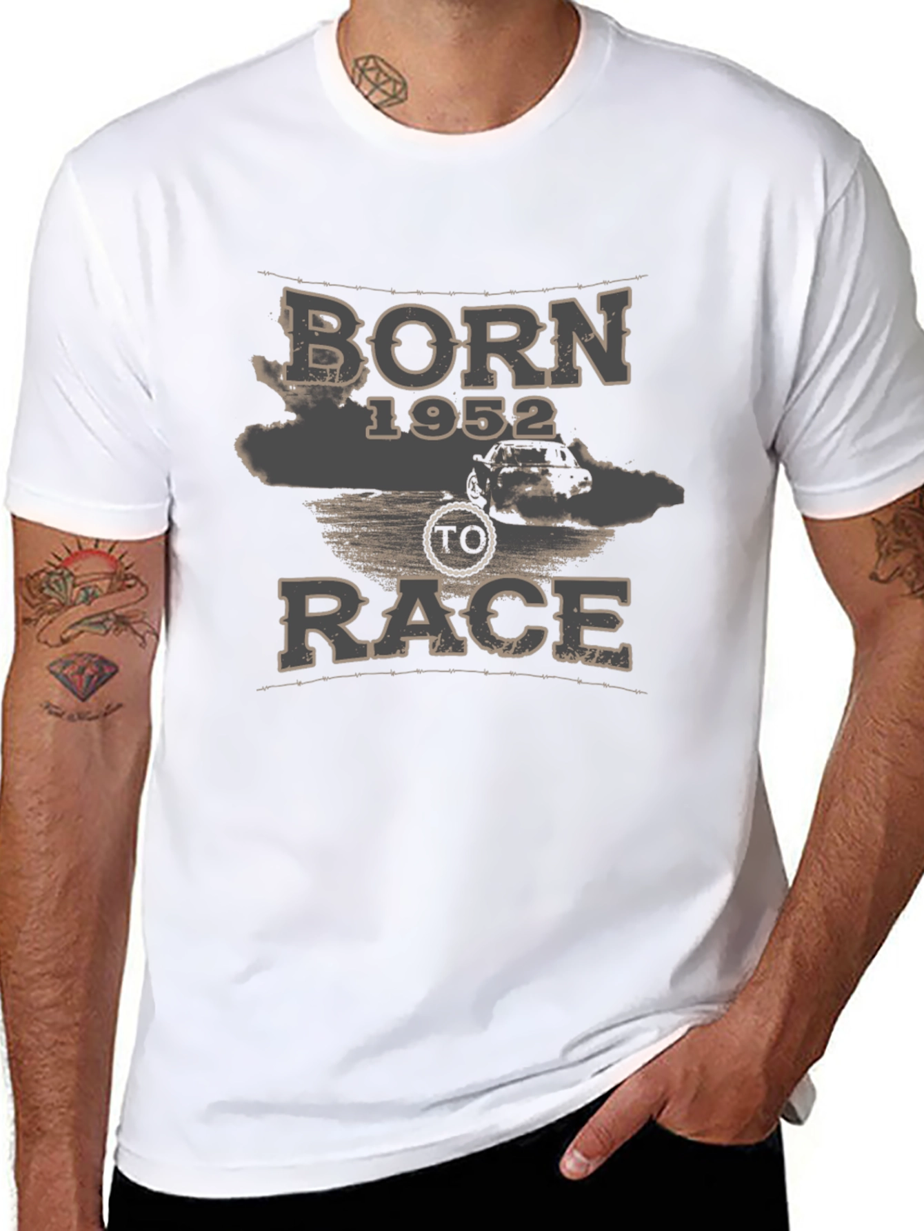 Born 1952 to Race T-Shirt
