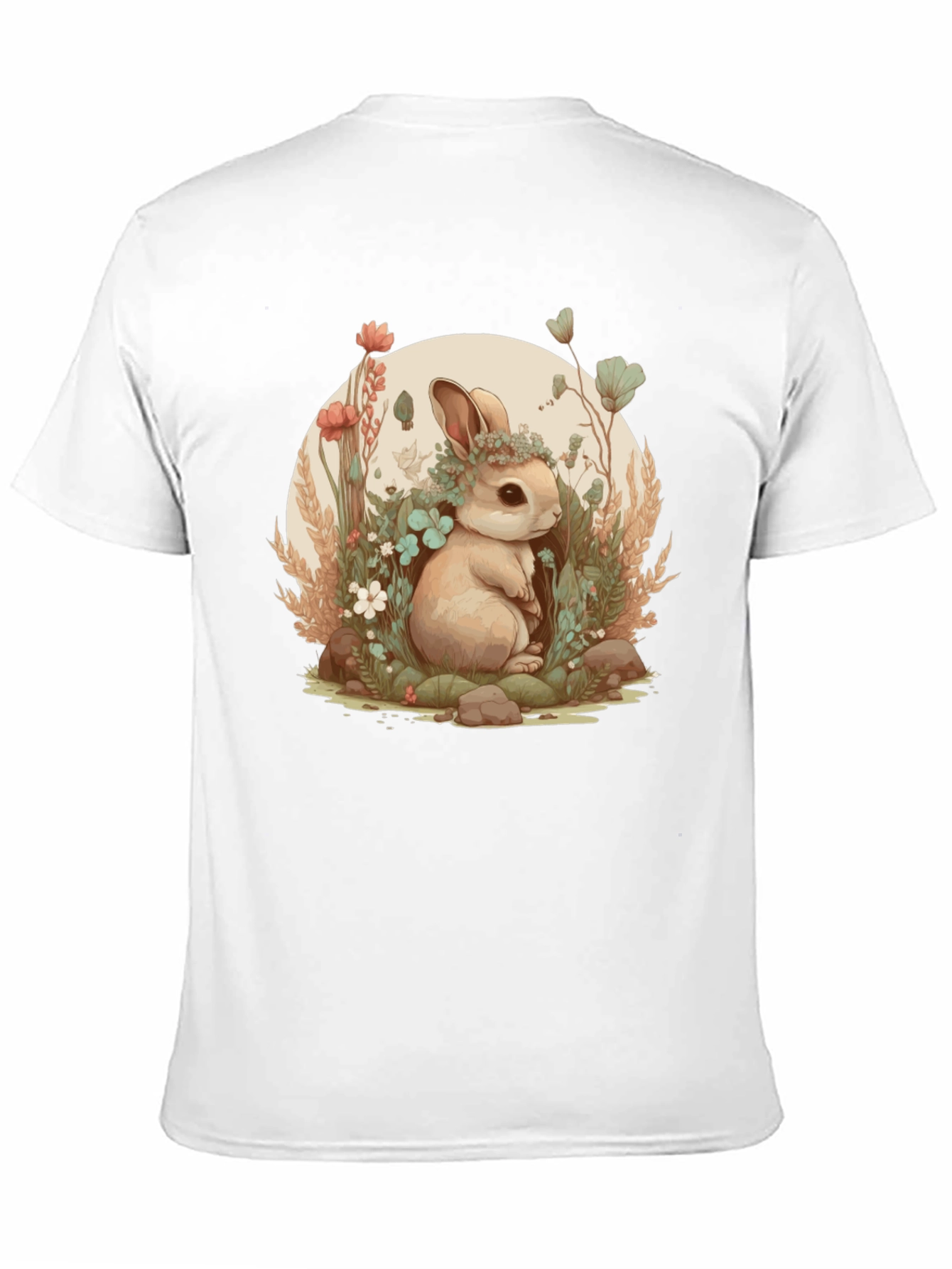 Floral Bunny Graphic Tee