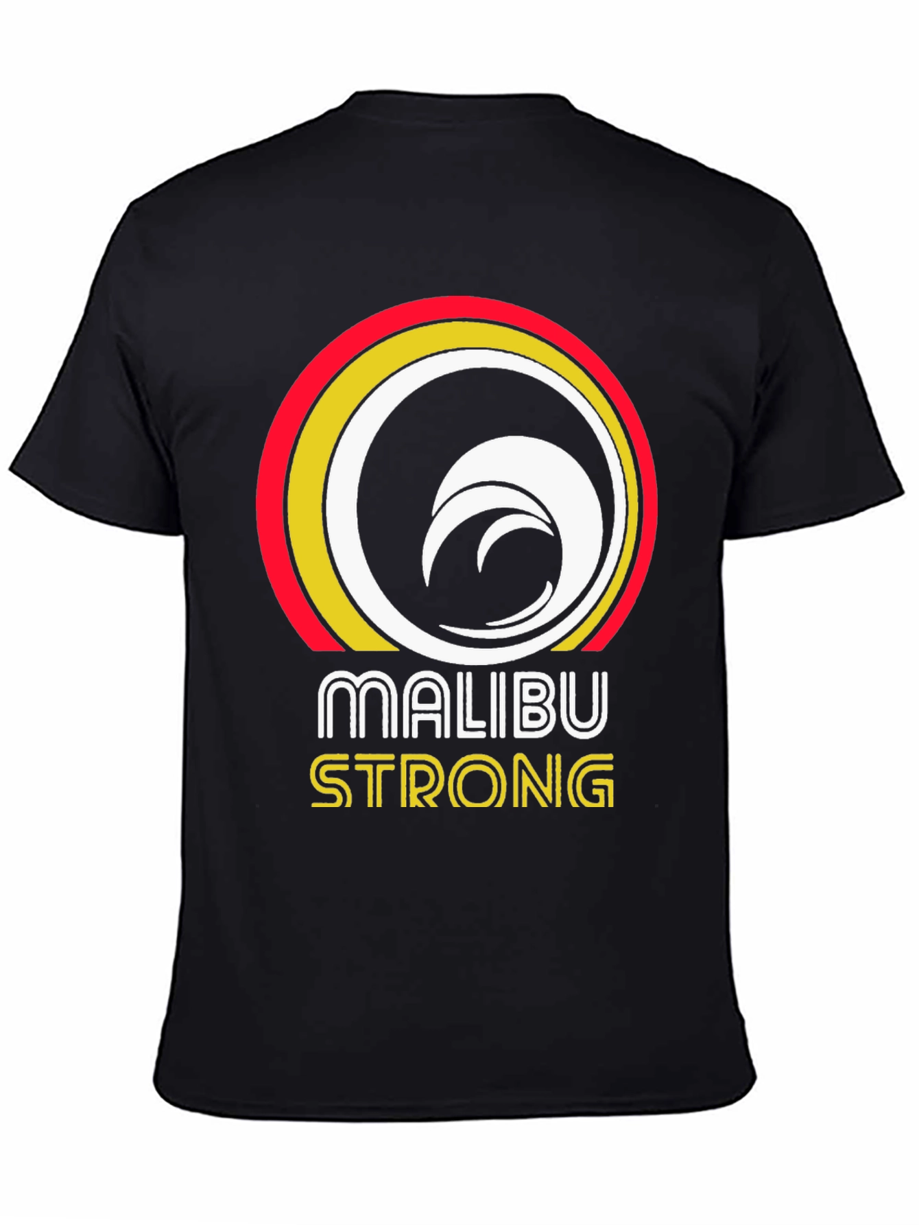 Malibu Strong Graphic Tee - Beach Vibe