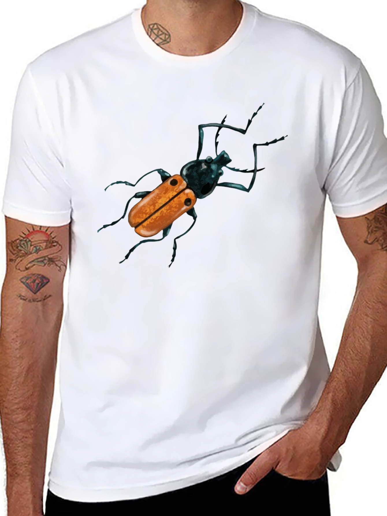 Bug Graphic Tee - Stylish and Unique Design