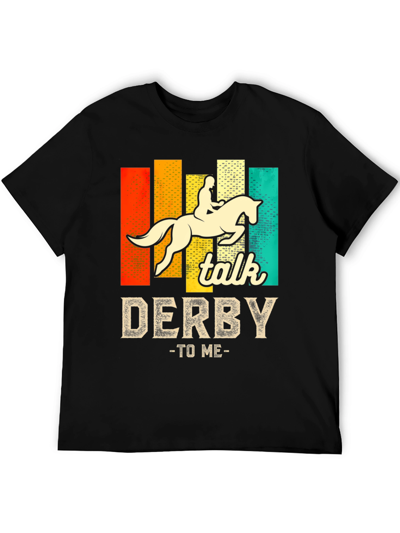 Derby Horse Rider Graphic T-Shirt