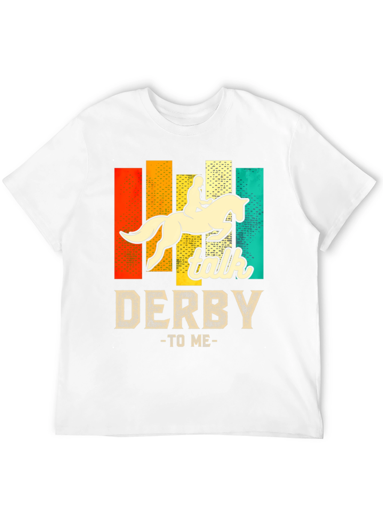 Derby Horse Rider Graphic T-Shirt
