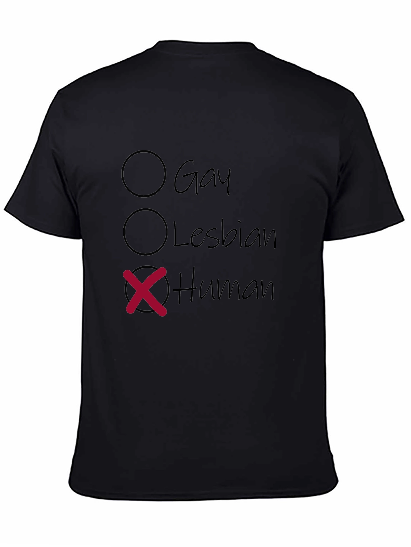 Human T-Shirt - Funny Gay Lesbian Choice Tee