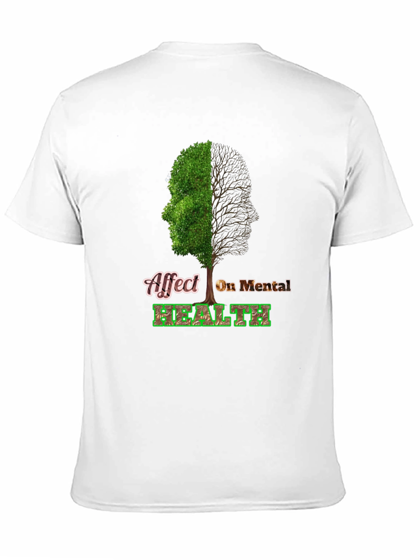 Mental Health Awareness Tree T-Shirt