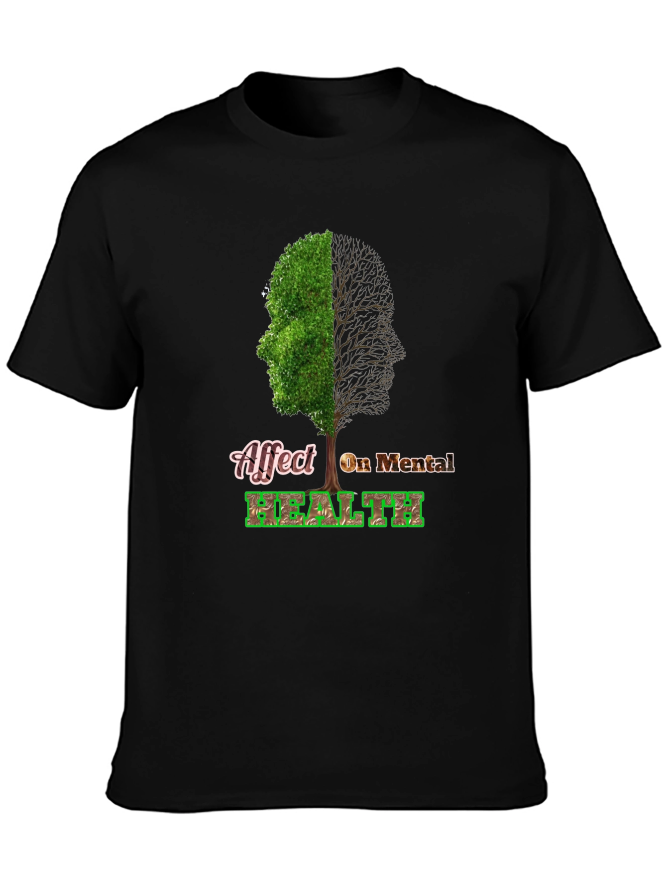 Mental Health Awareness Tree T-Shirt