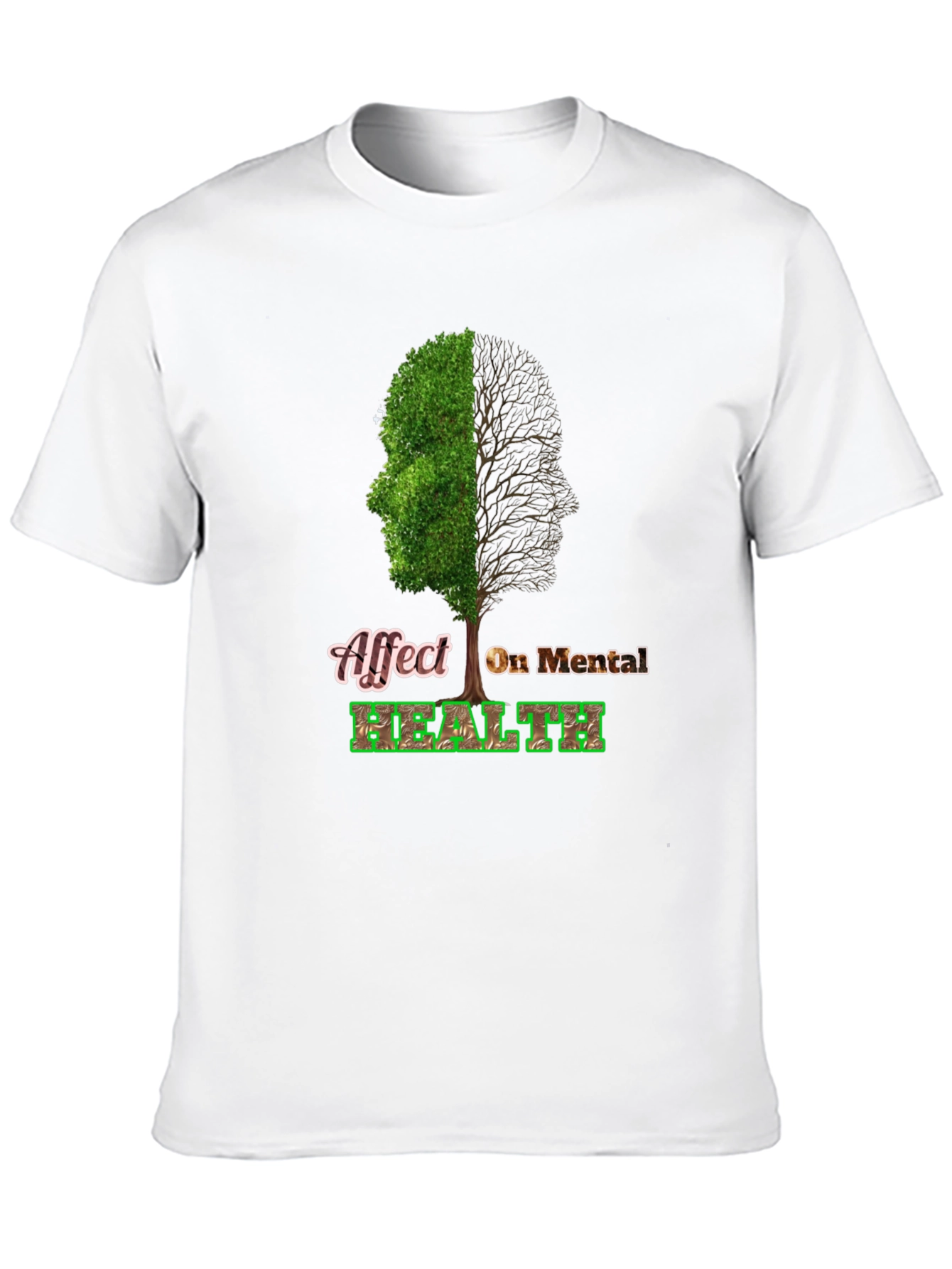 Mental Health Awareness Tree T-Shirt