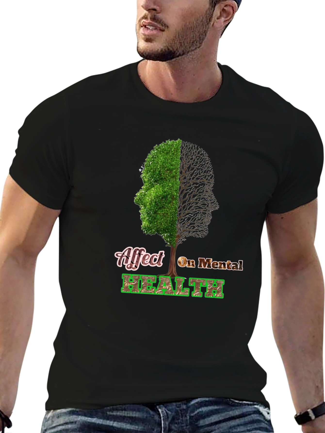 Mental Health Awareness Tree T-Shirt