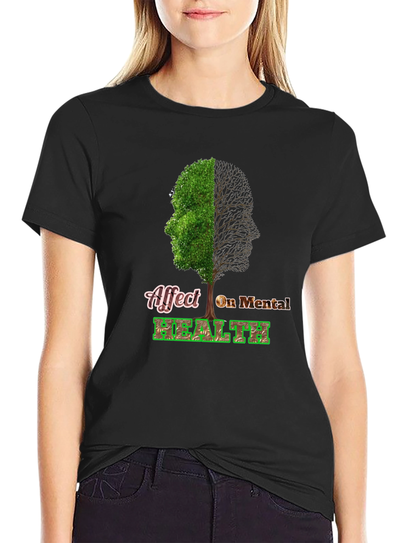 Mental Health Awareness Tree T-Shirt