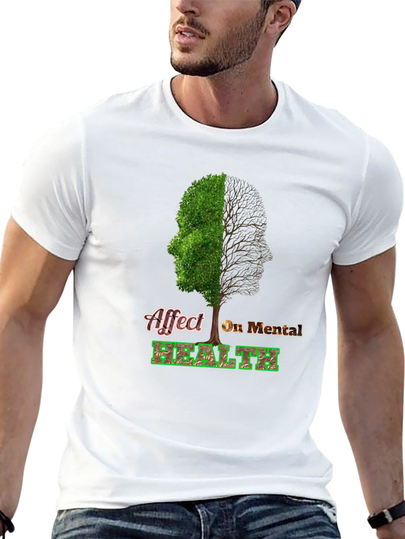 Mental Health Awareness Tree T-Shirt