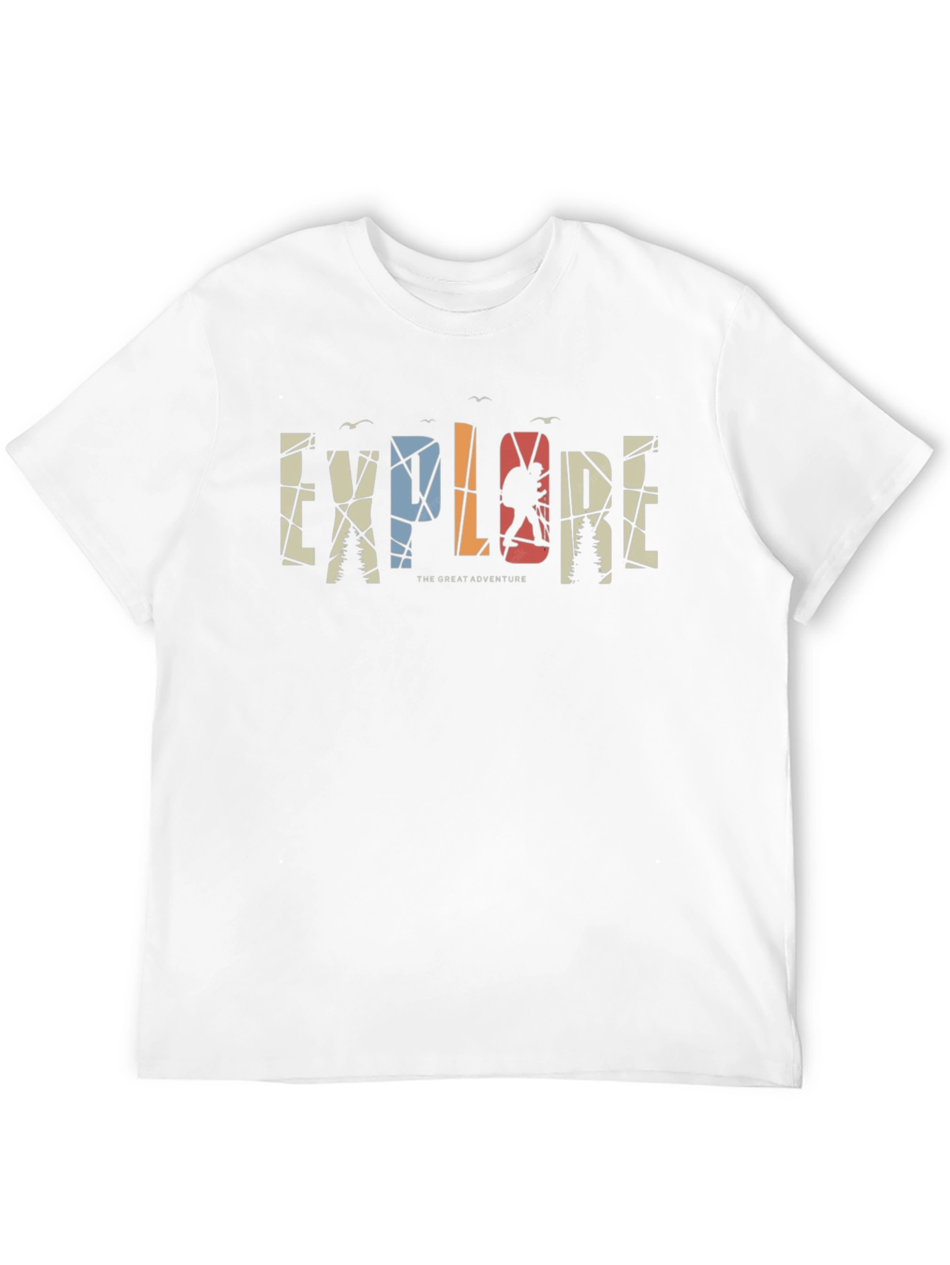 Explore Adventure Graphic T-Shirt - Mens Black Tee
