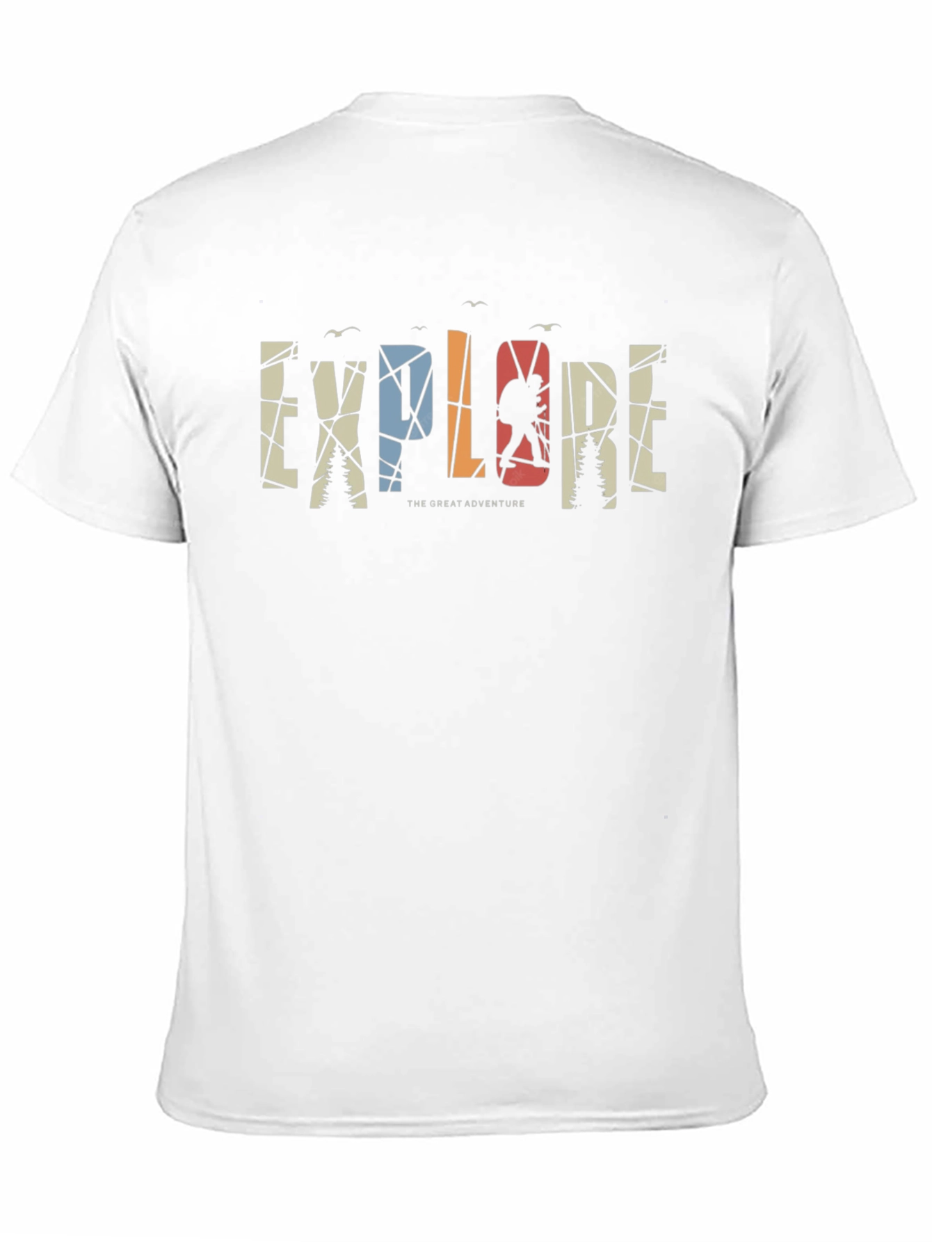 Explore Adventure Graphic T-Shirt - Mens Black Tee