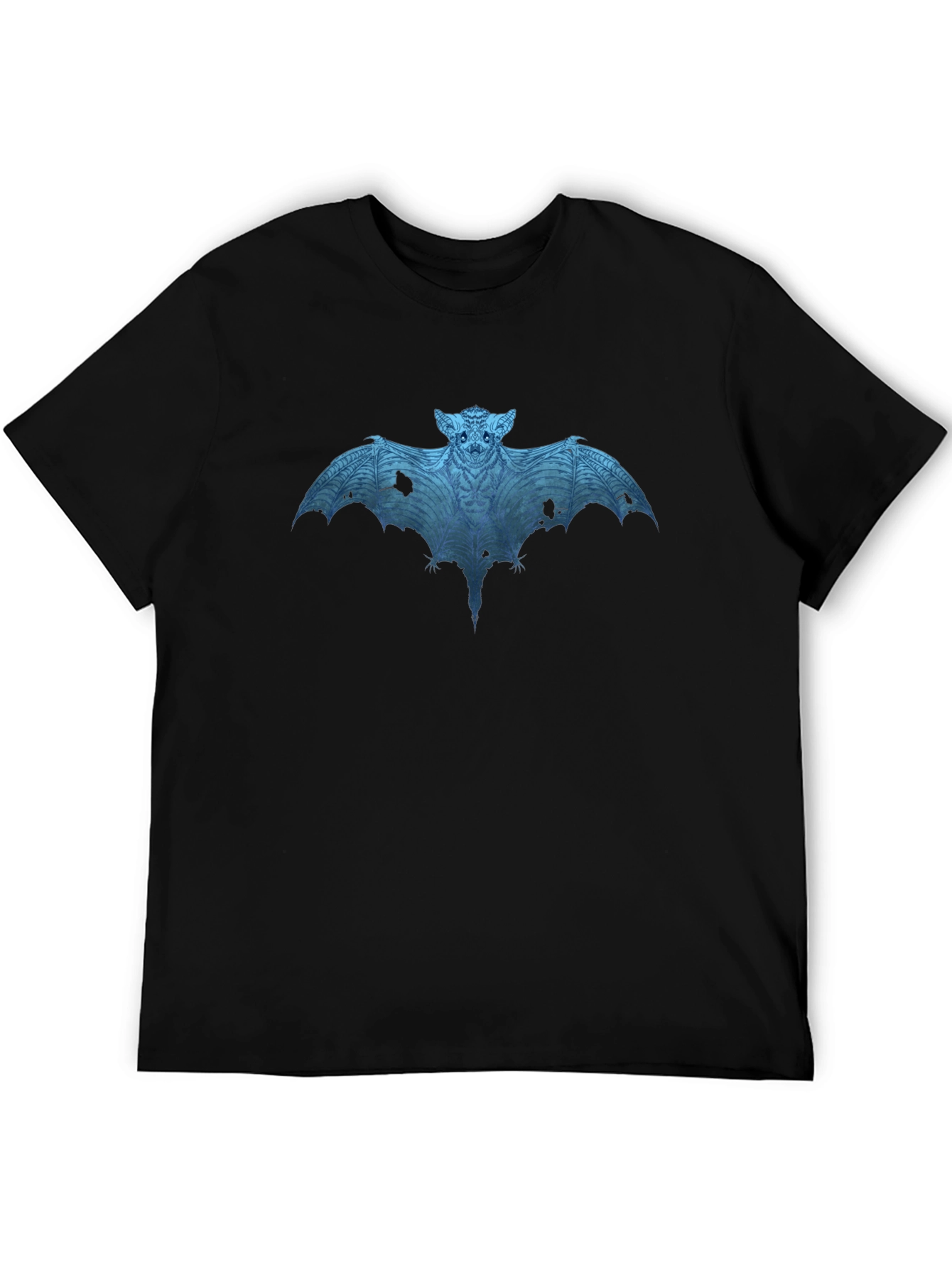 Bat Graphic Black T-Shirt