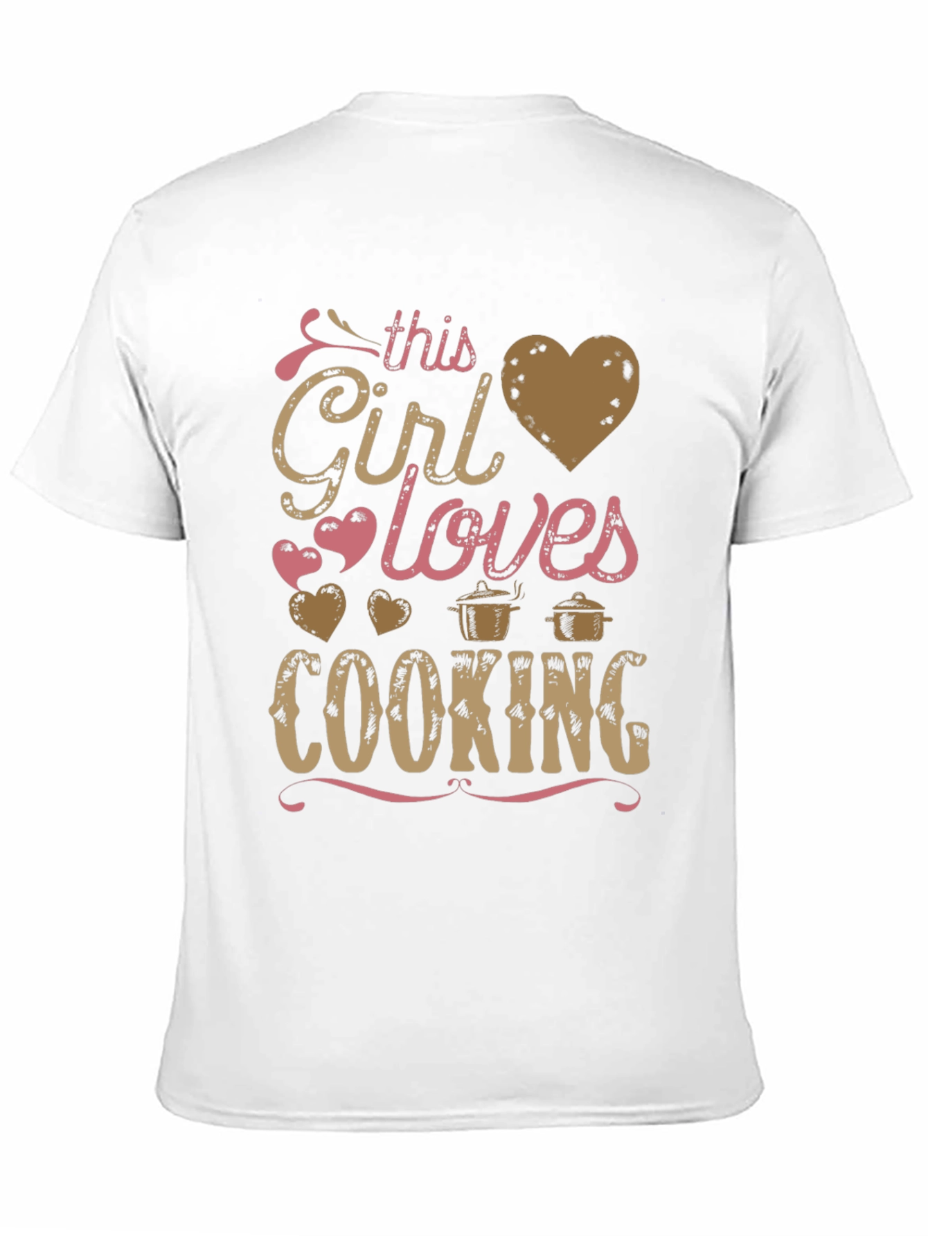 This Girl Loves Cooking T-Shirt Cook Gift