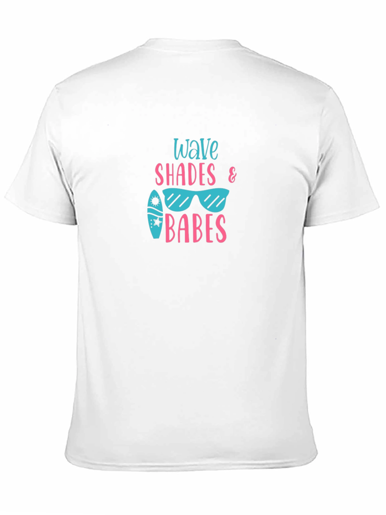 Wave Shades & Babes Black Graphic Tee