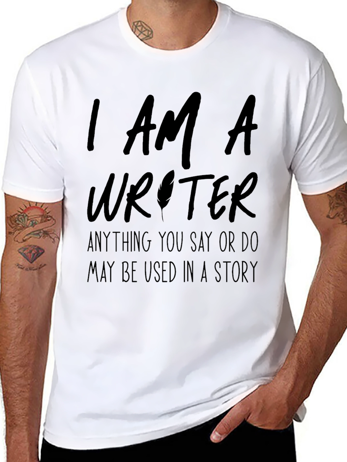 I Am A Writer Novelty T-Shirt