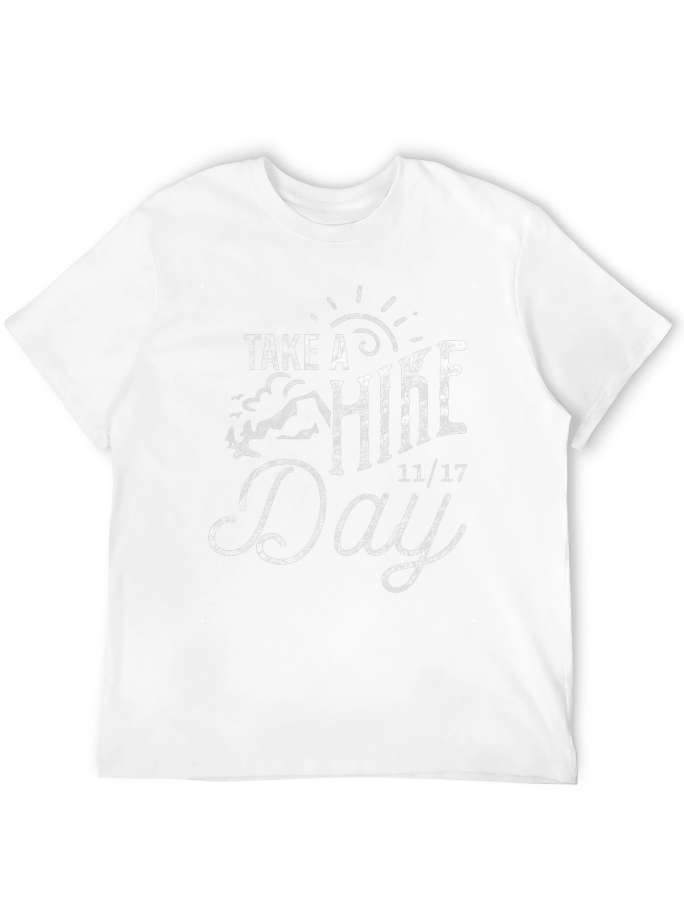 Take a Hike Day Black Graphic Tee