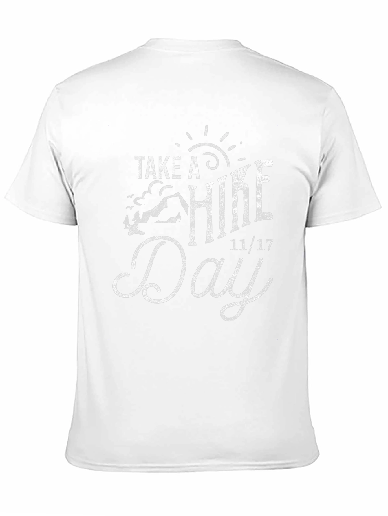 Take a Hike Day Black Graphic Tee