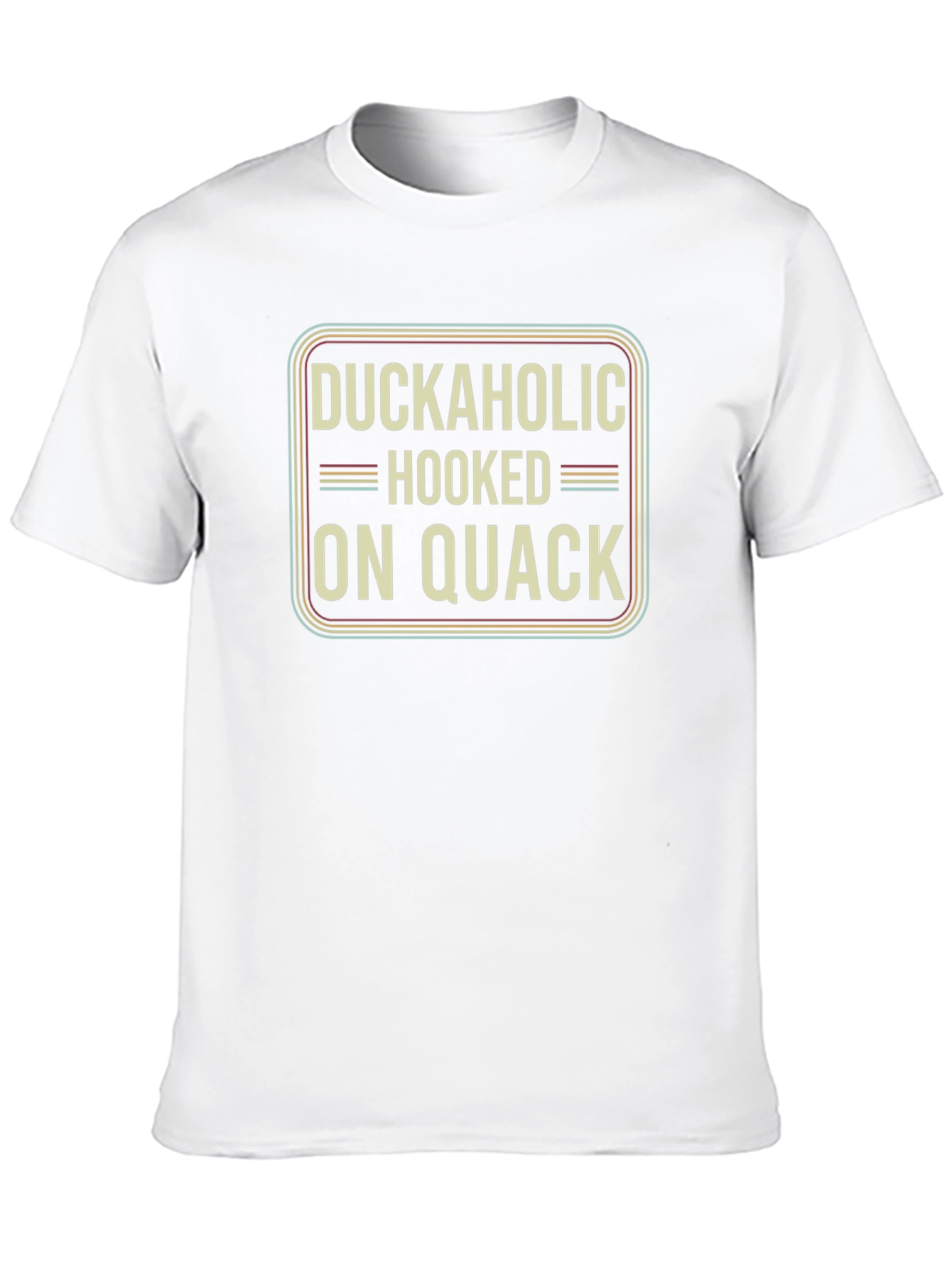 Duckaholic Hooked On Quack Graphic T-Shirt