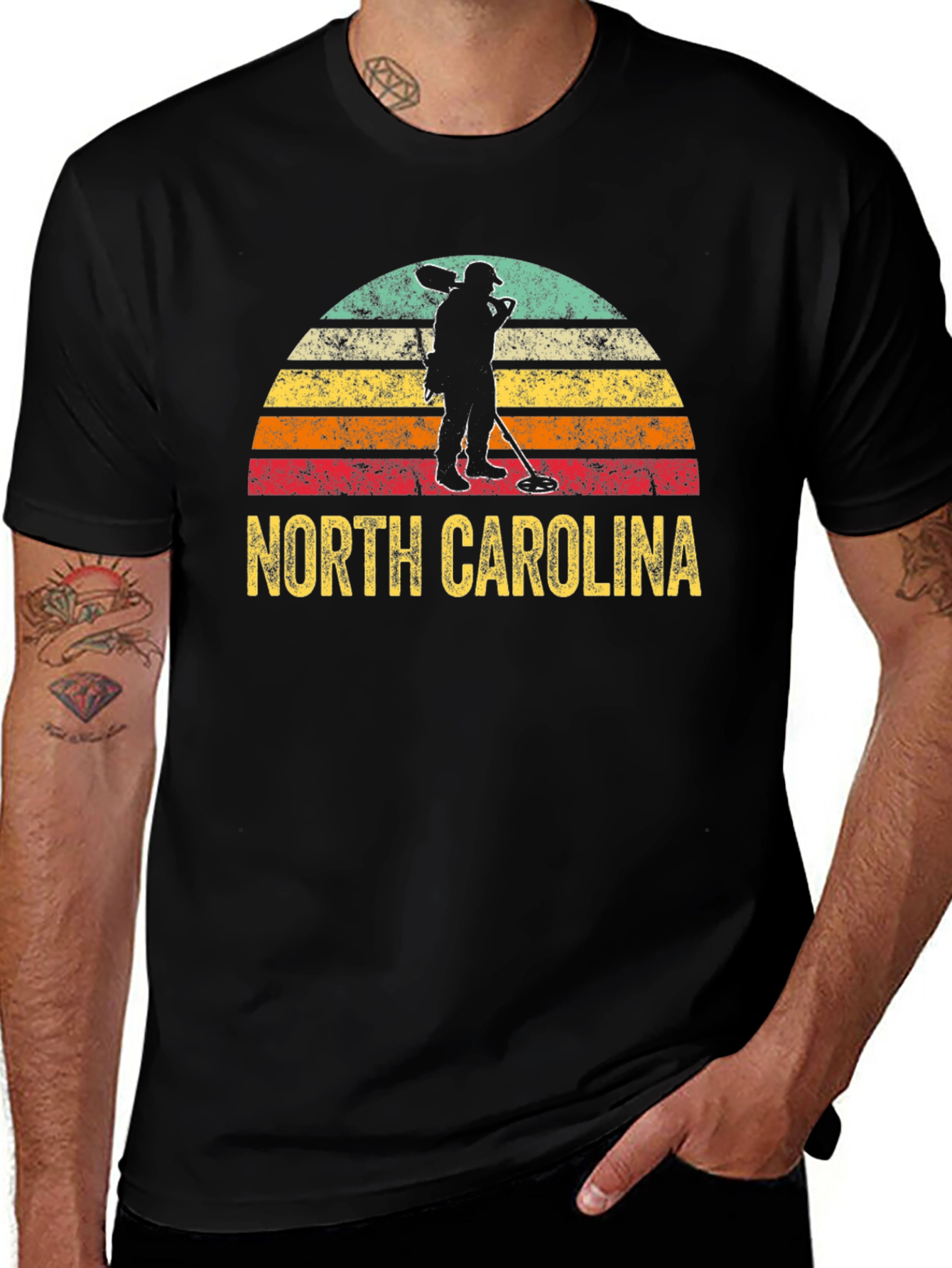 North Carolina Metal Detecting T-Shirt