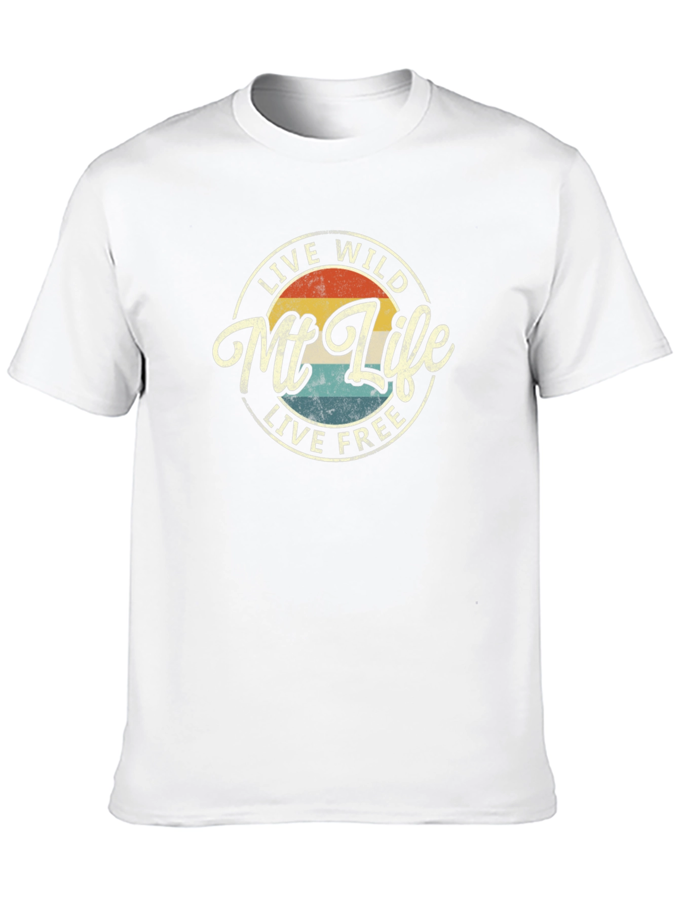 Live Wild Mt Life Graphic Tee