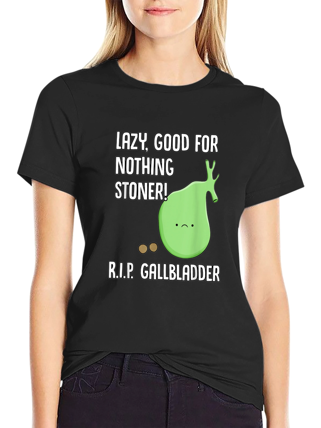 RIP Gallbladder Funny Graphic T-Shirt