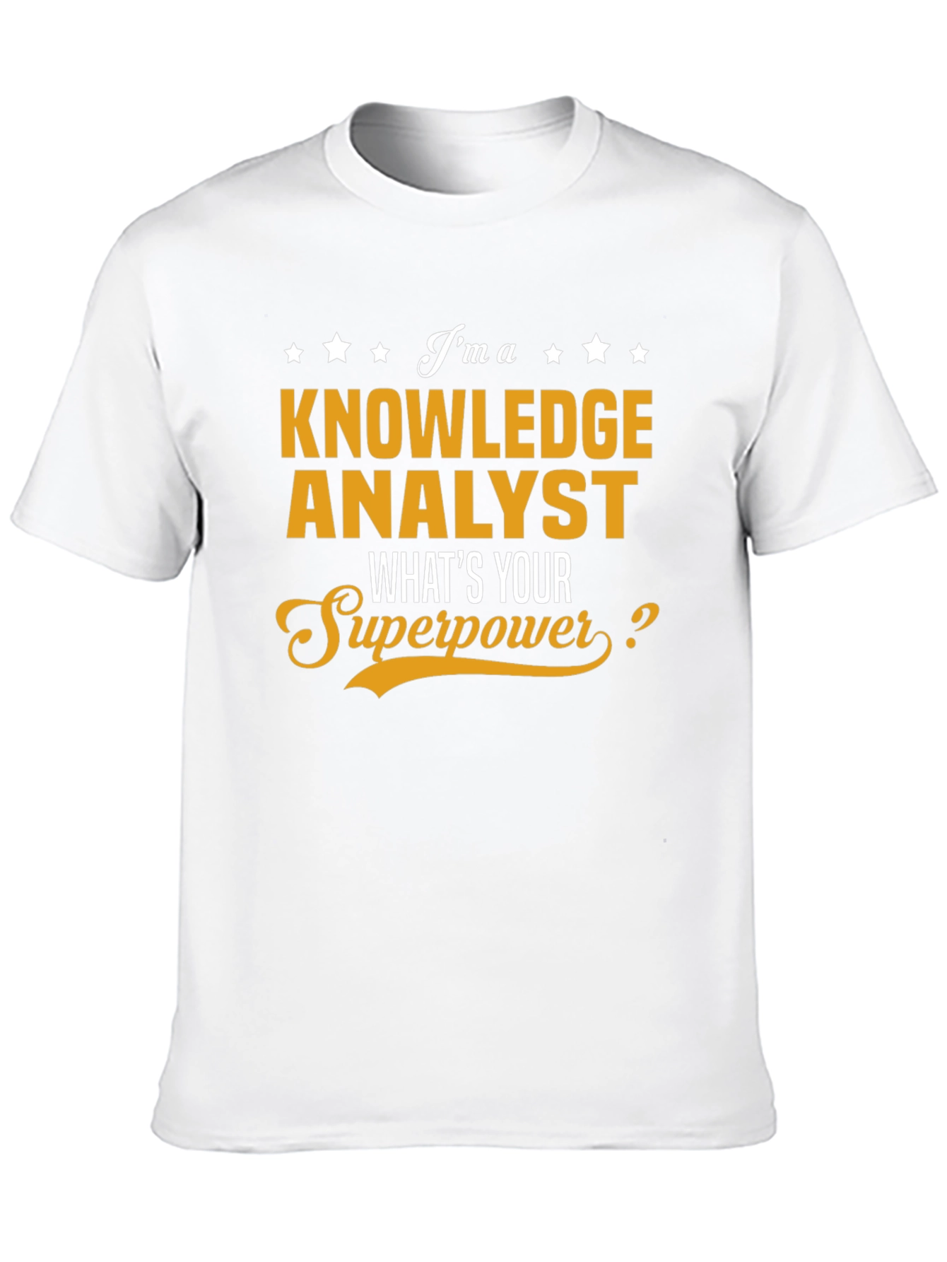 Knowledge Analyst Superpower T-Shirt
