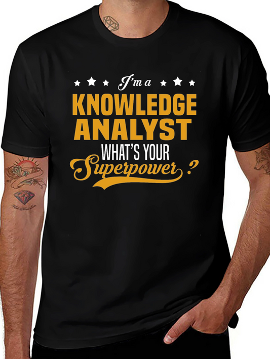 Knowledge Analyst Superpower T-Shirt