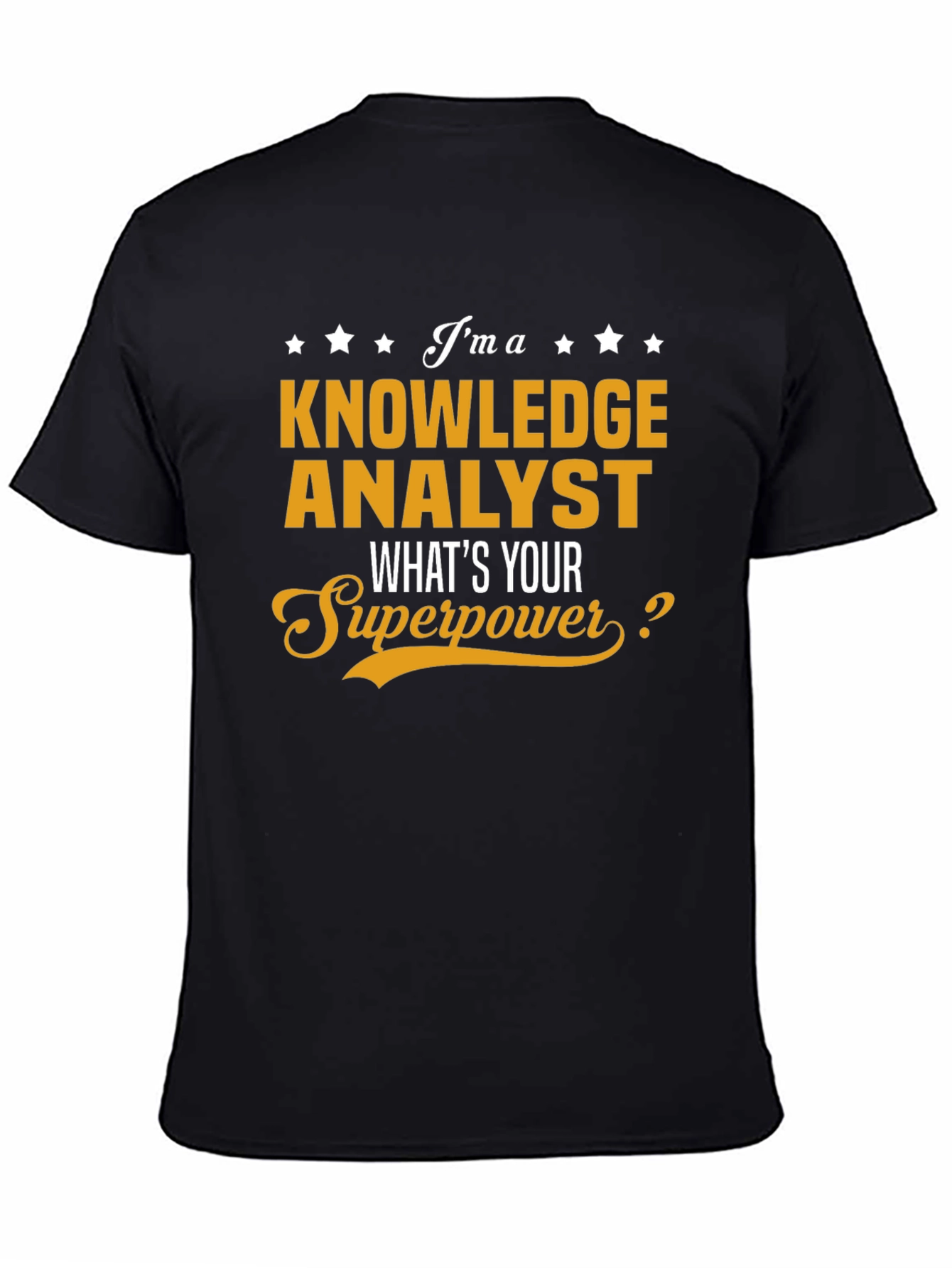 Knowledge Analyst Superpower T-Shirt