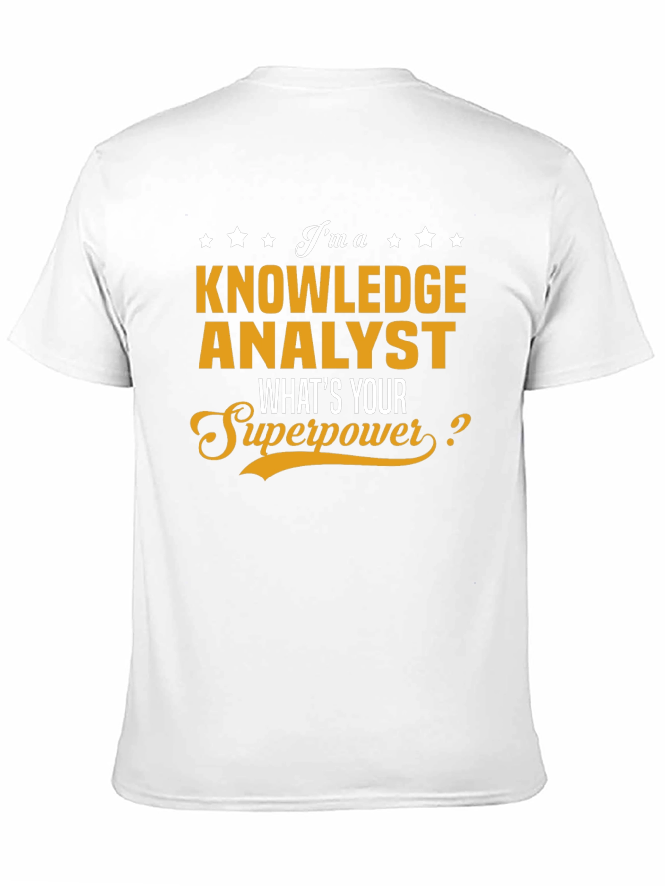 Knowledge Analyst Superpower T-Shirt