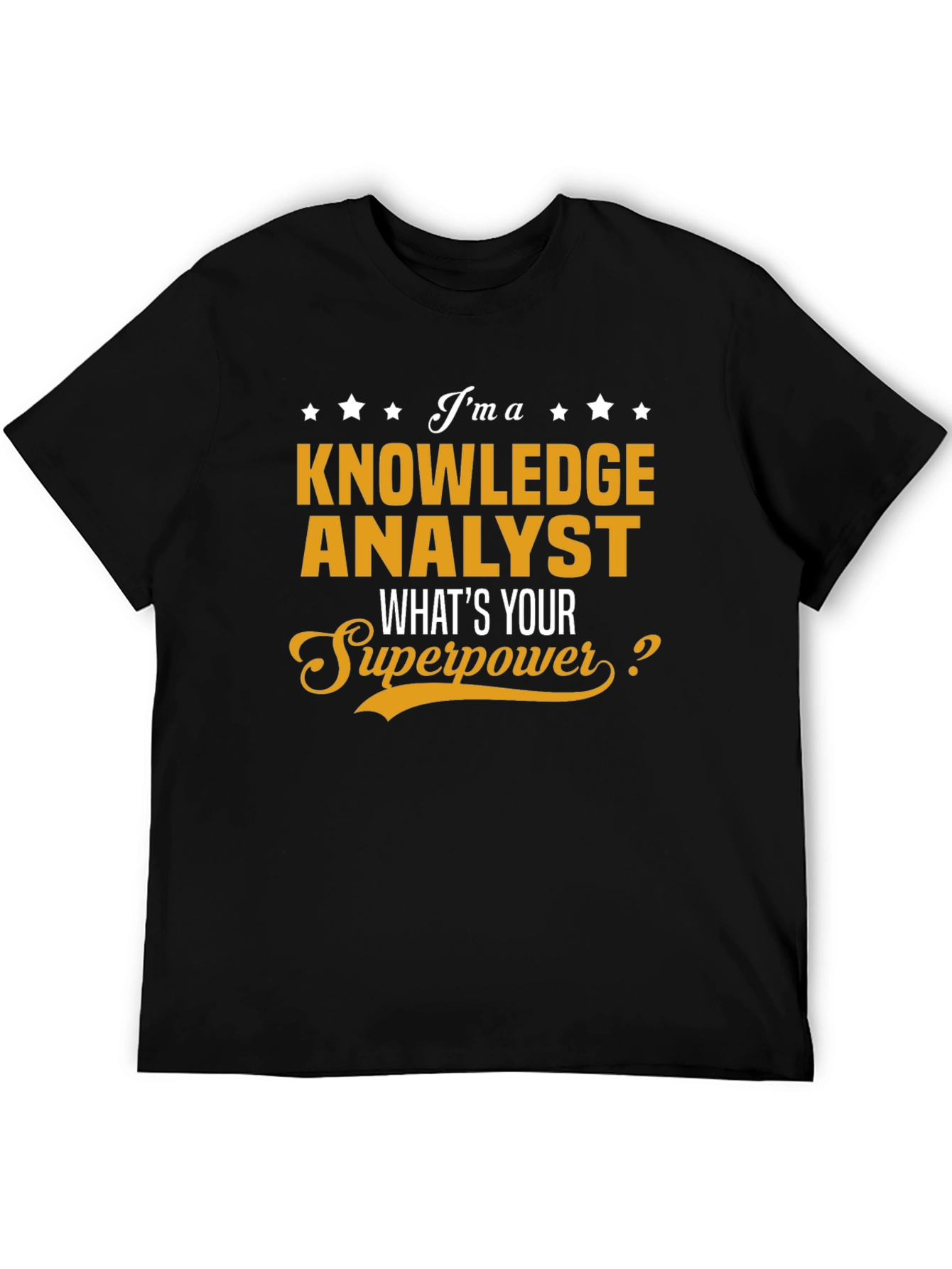 Knowledge Analyst Superpower T-Shirt