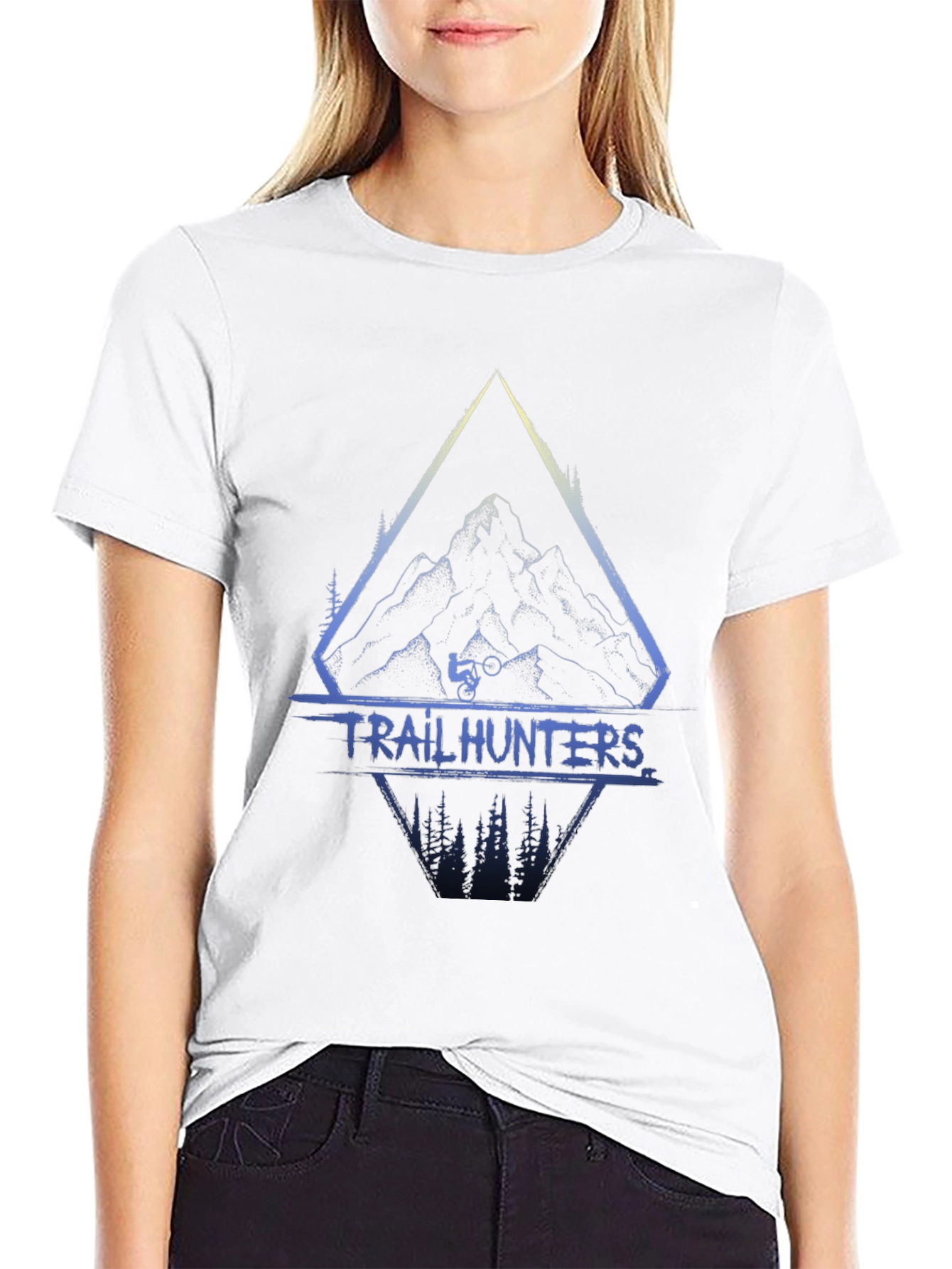 Trail Hunters Mountain Bike Graphic T-Shirt