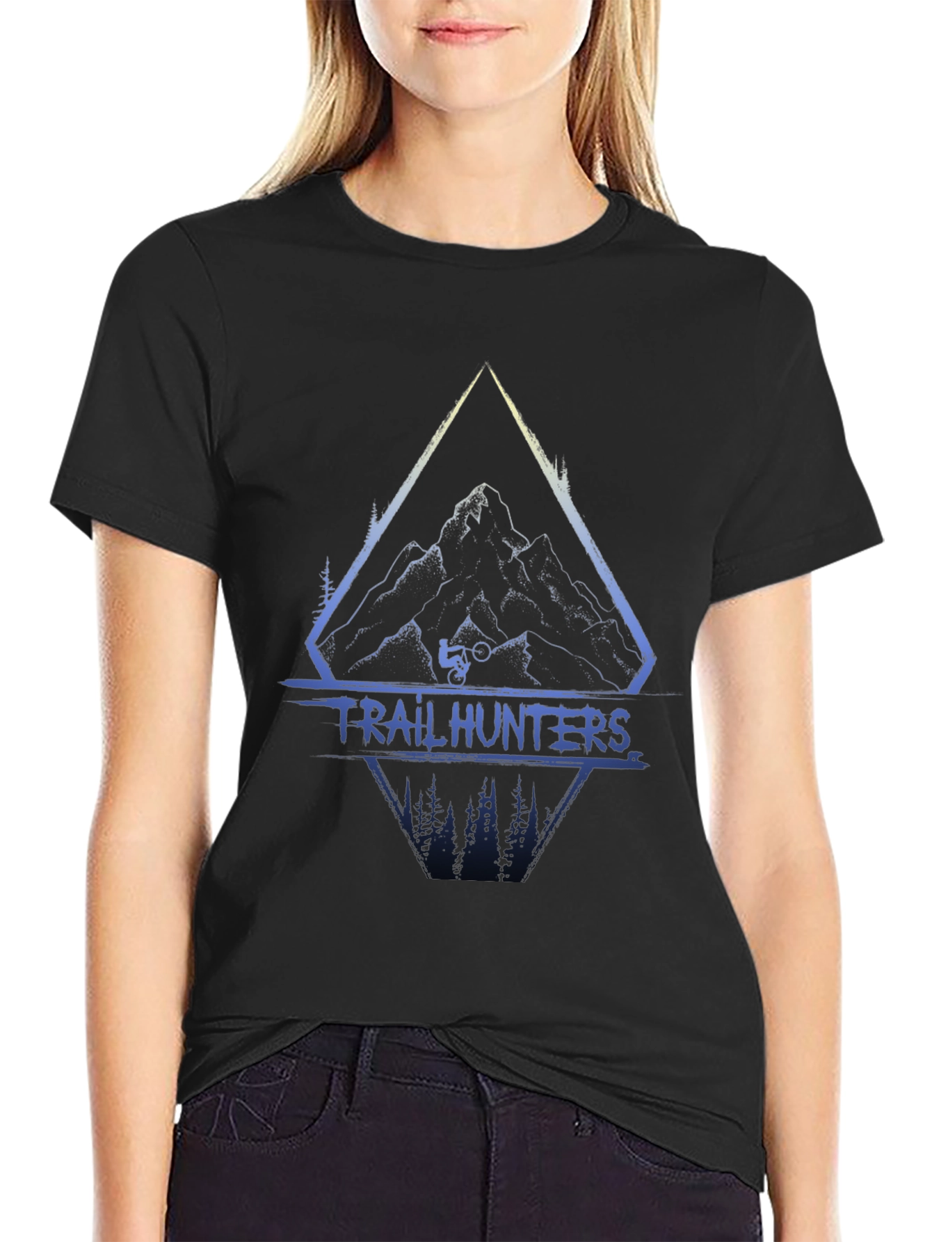 Trail Hunters Mountain Bike Graphic T-Shirt